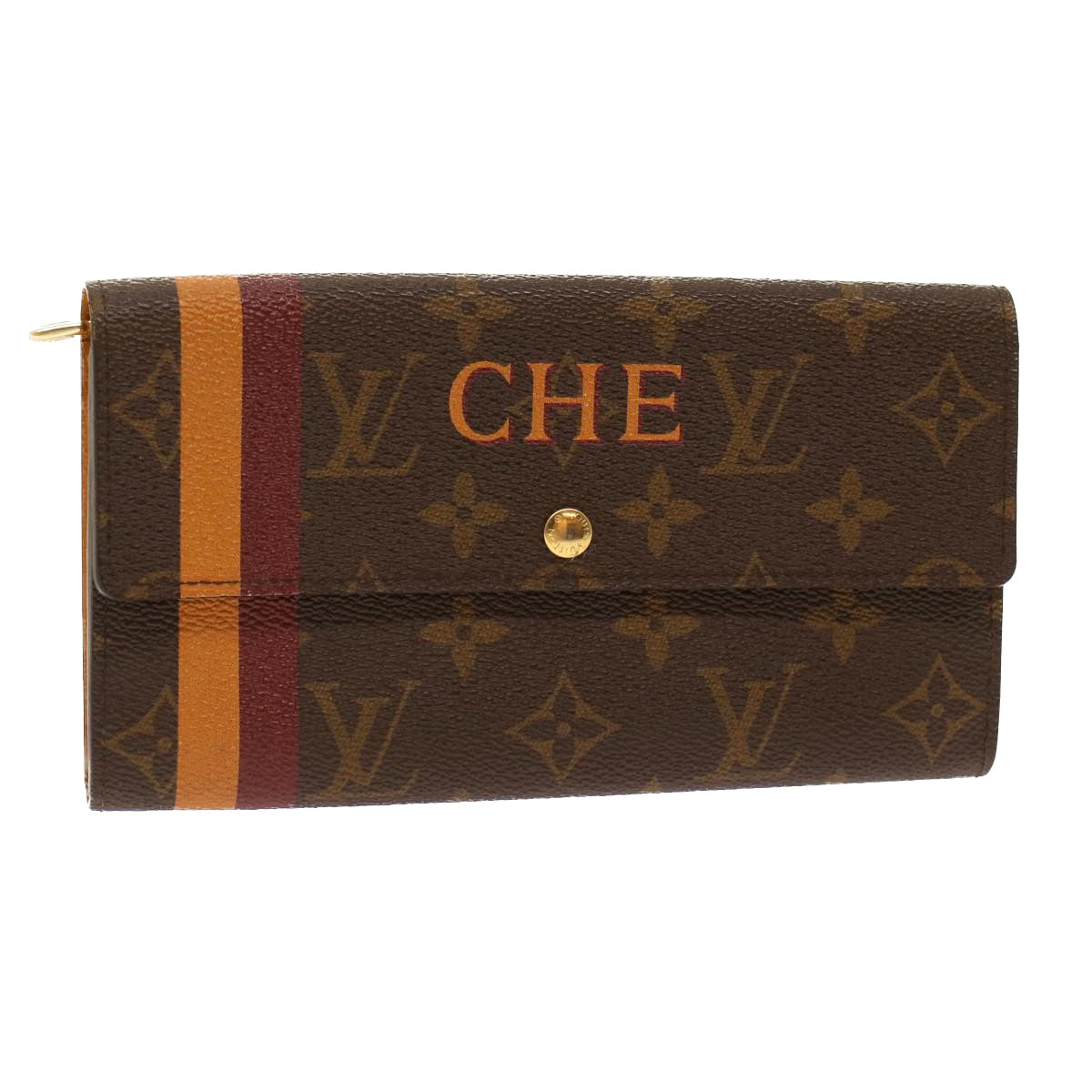 Louis Vuitton Sarah Wallet, Beige, One Size