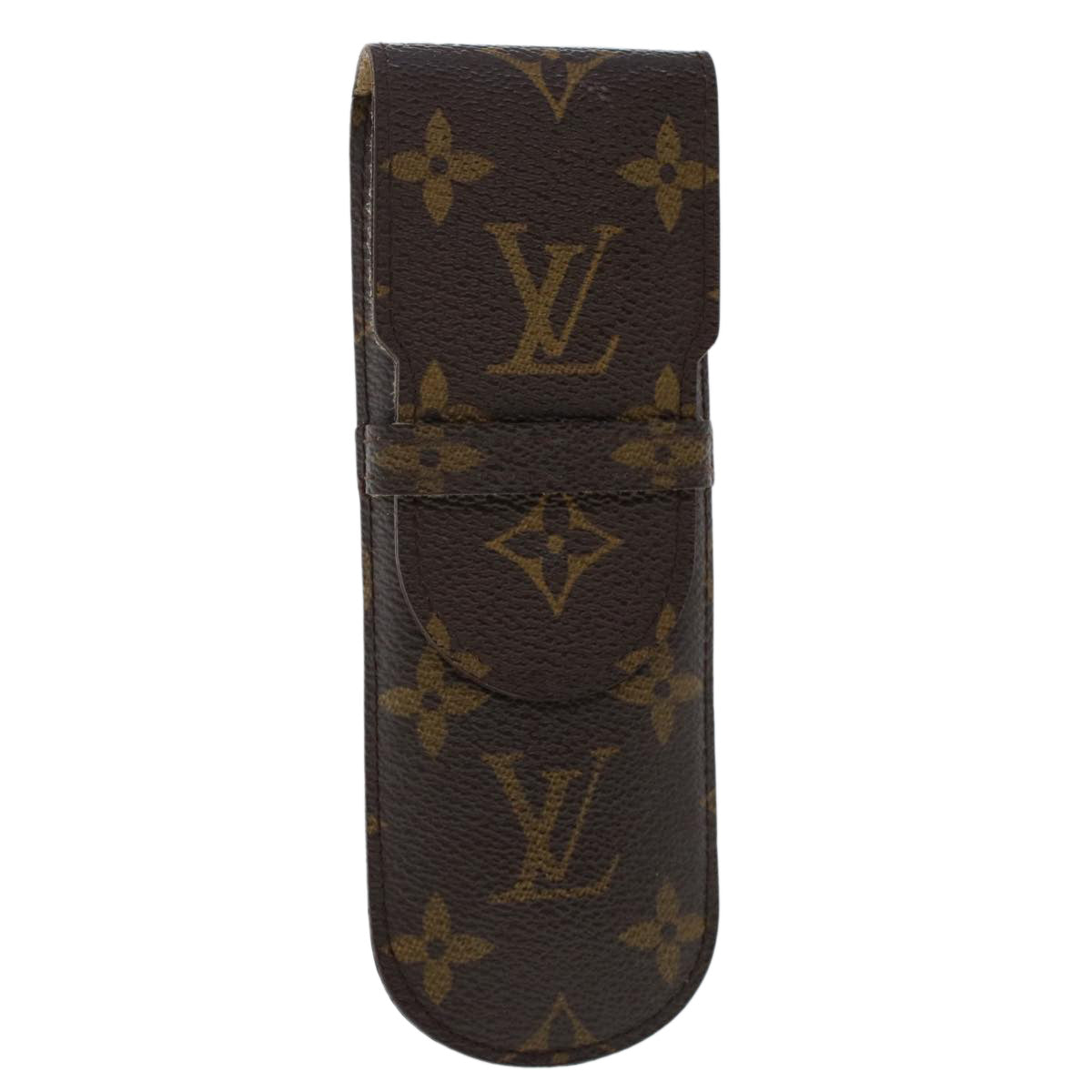 LOUIS VUITTON Monogram Canvas Sunglasses Case Brown