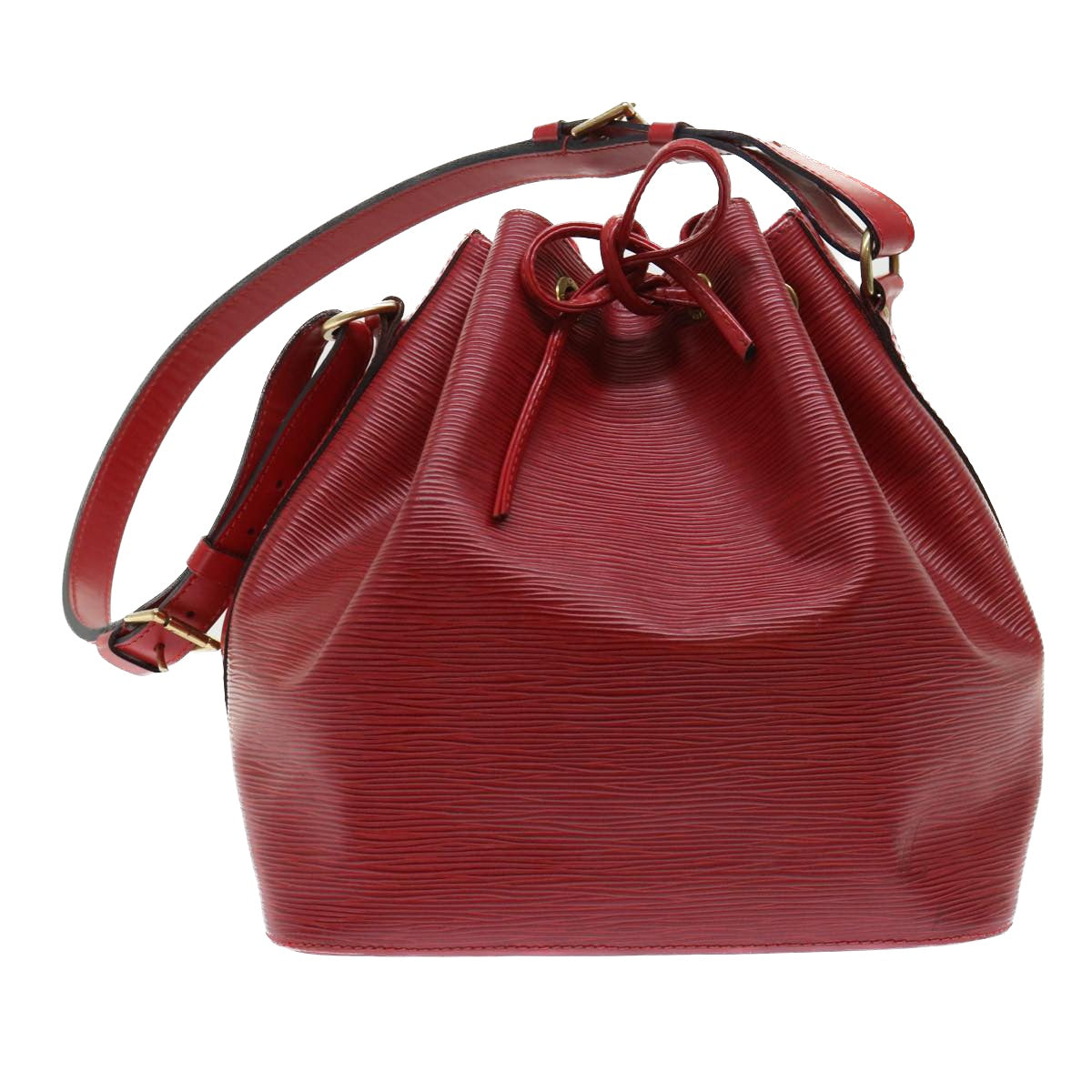 Louis Vuitton Red Epi Leather Petit Noe Bag Louis Vuitton