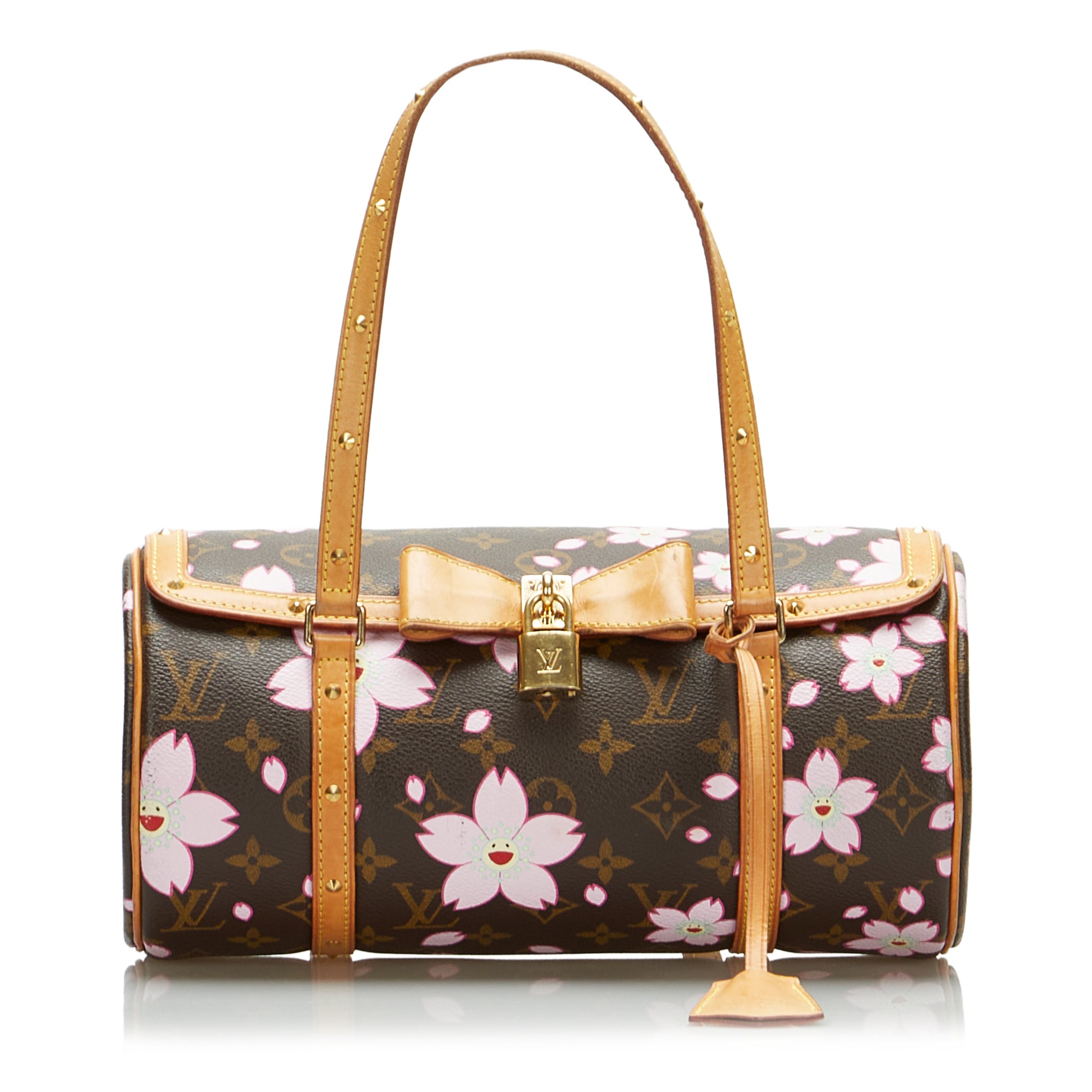 Louis Vuitton, Bags, Louis Vuitton X Takashi Murakami Monogram Blossom  Papillon 3 Bag