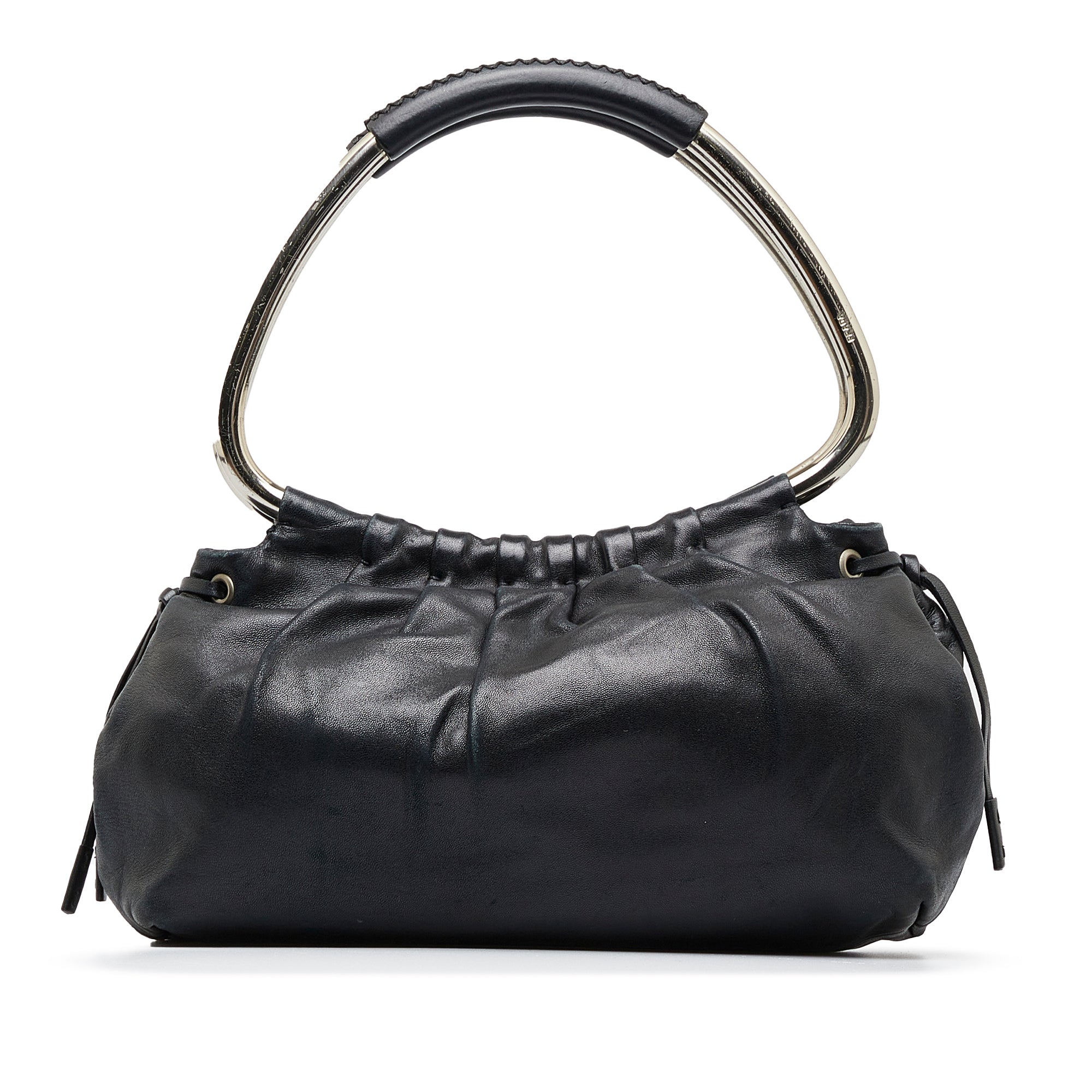 Prada Leather Ring Handbag