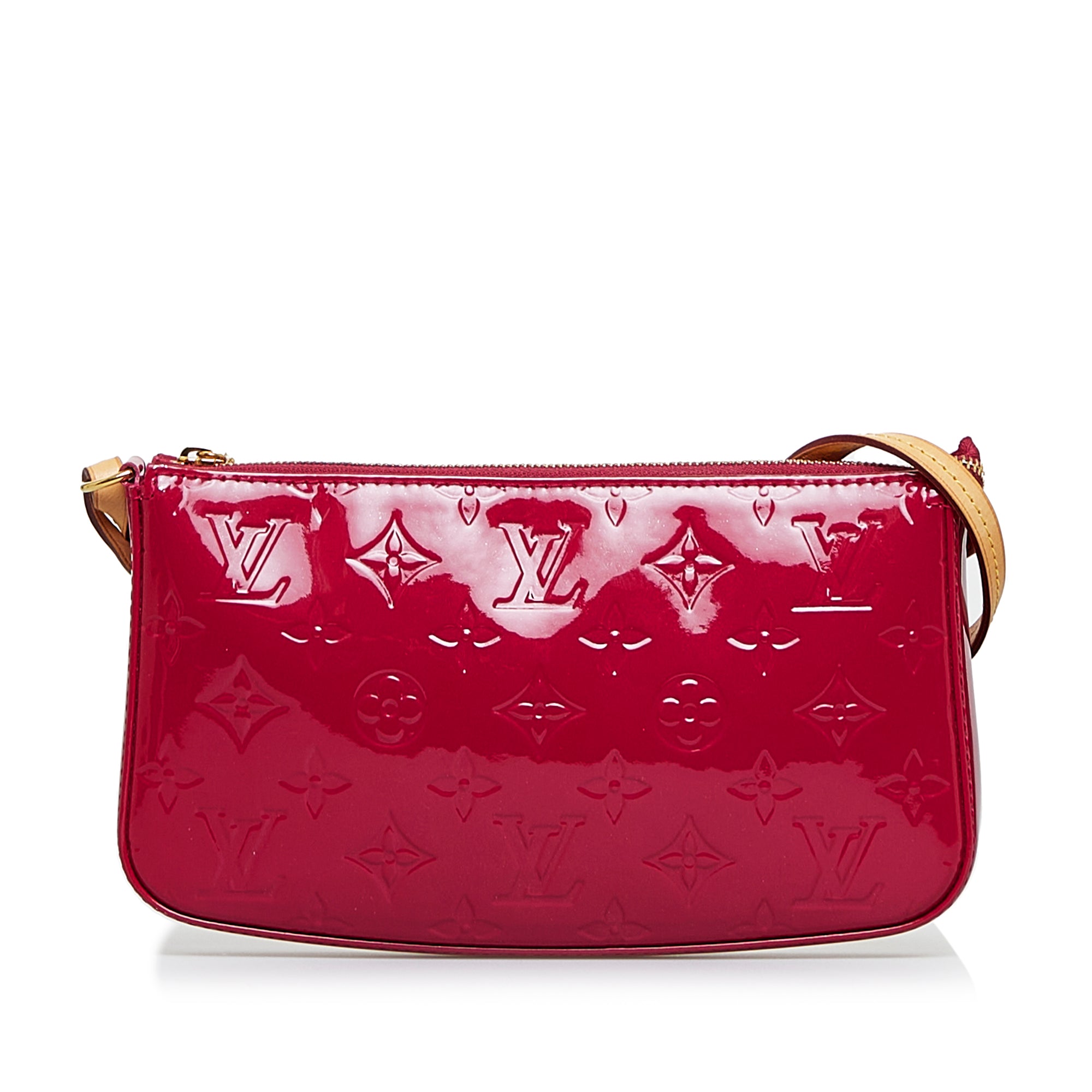 Louis Vuitton Louis Vuitton Pochette Accessories Red Vernis