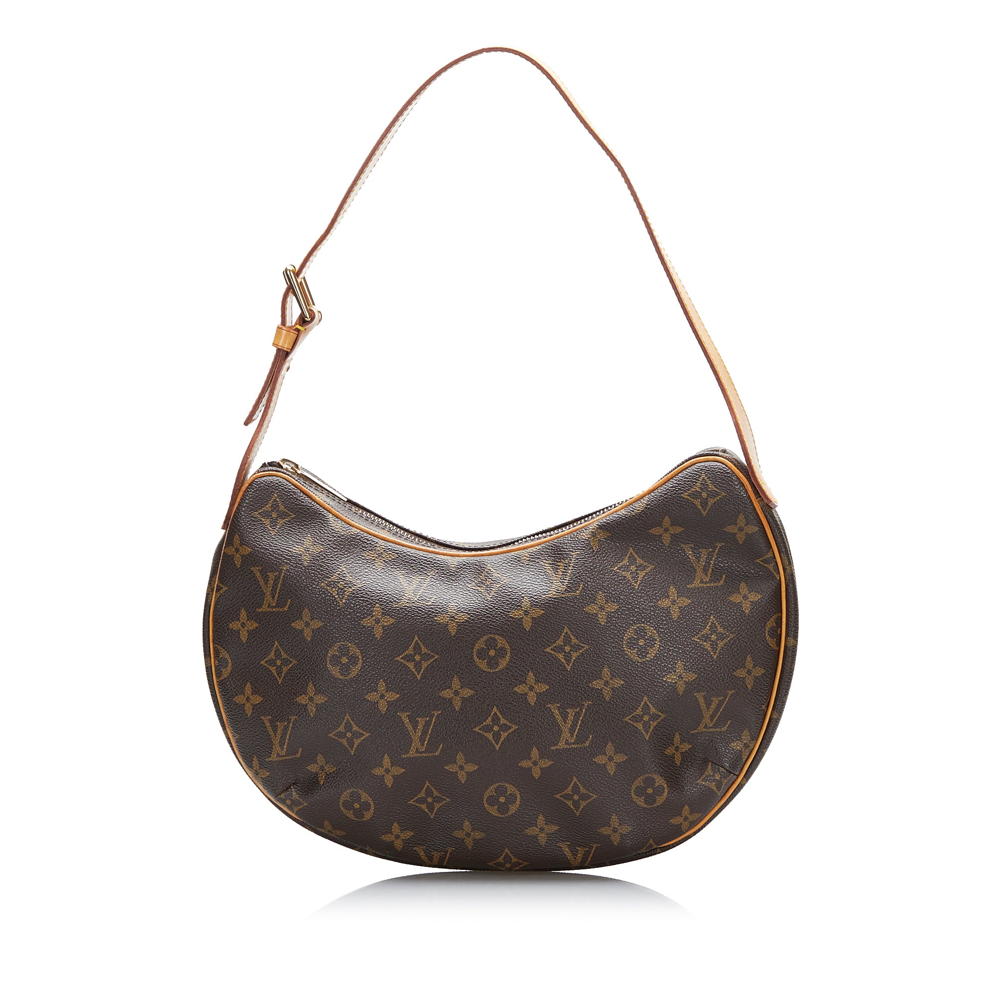 LOUIS VUITTON Monogram Canvas Croissant MM Shoulder Bag