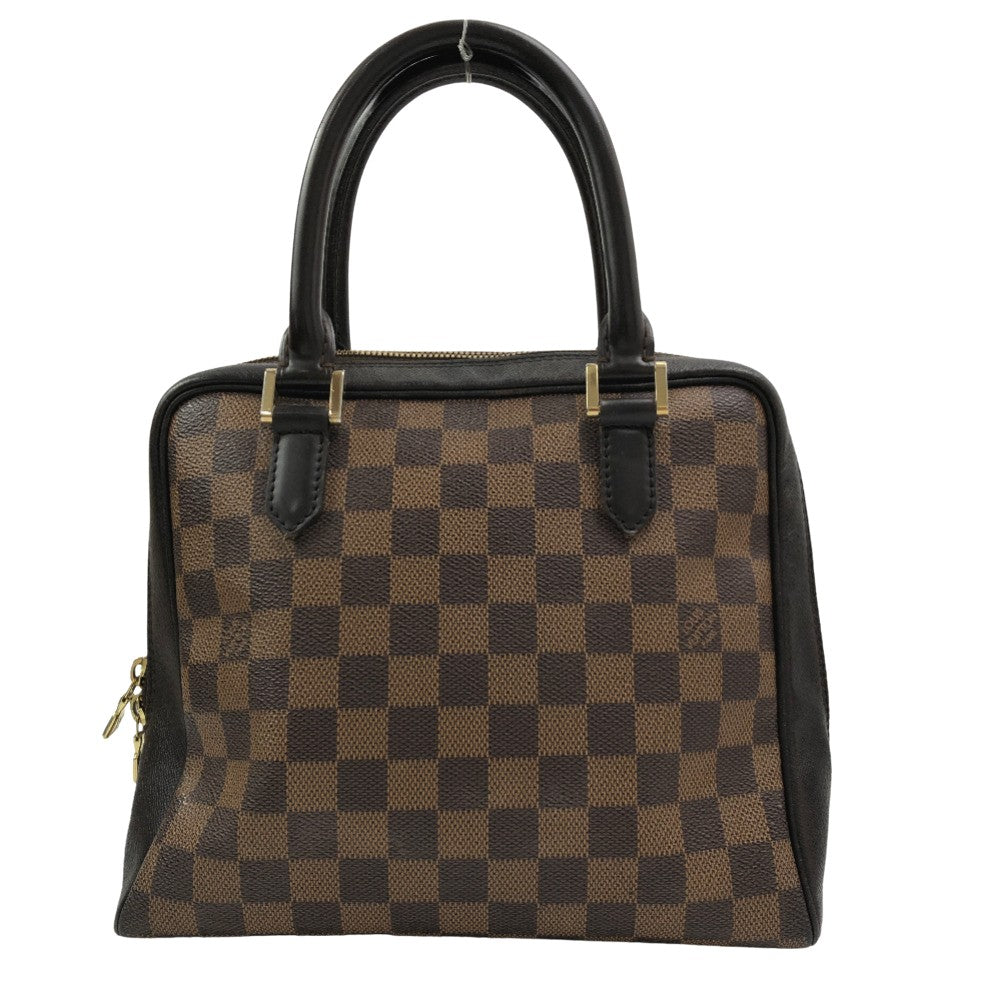 Louis Vuitton Terre D'Ombre Monogram Vernis Brea GM Handbag