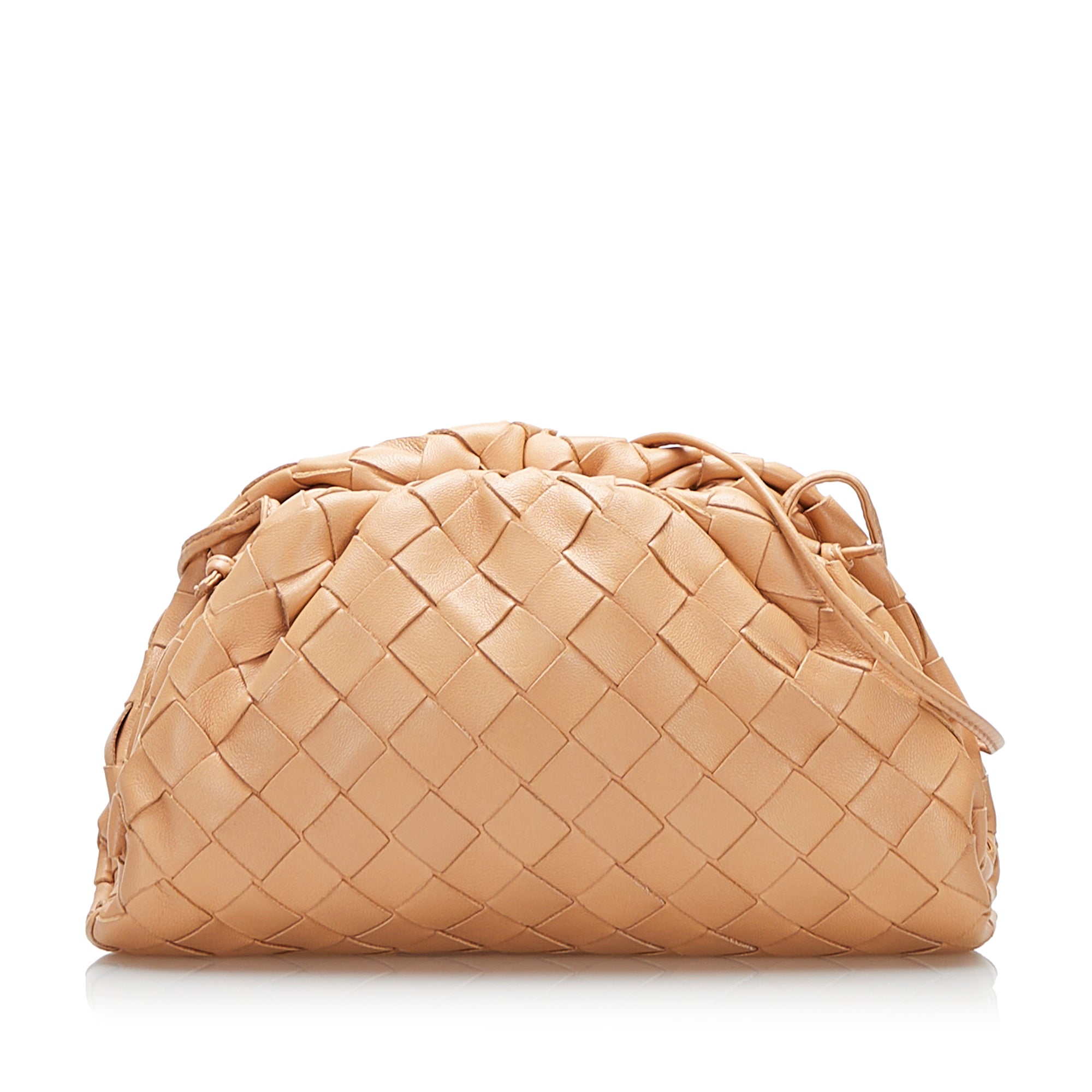 Bottega Veneta Mini Pouch Intrecciato Crossbody Bag