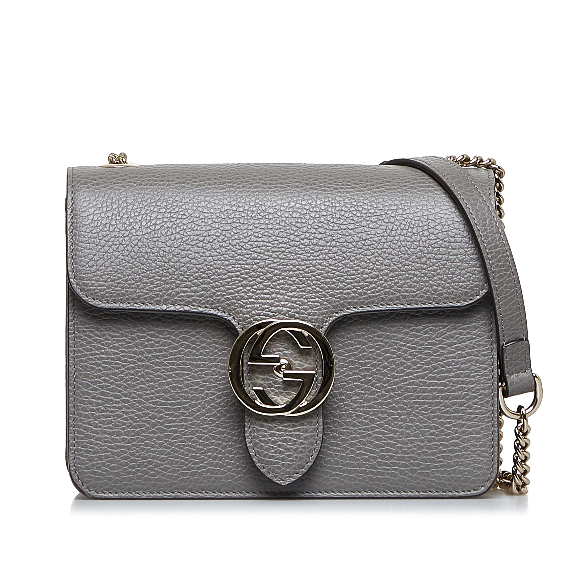 Gucci Large Top Handle Interlocking GG Crossbody