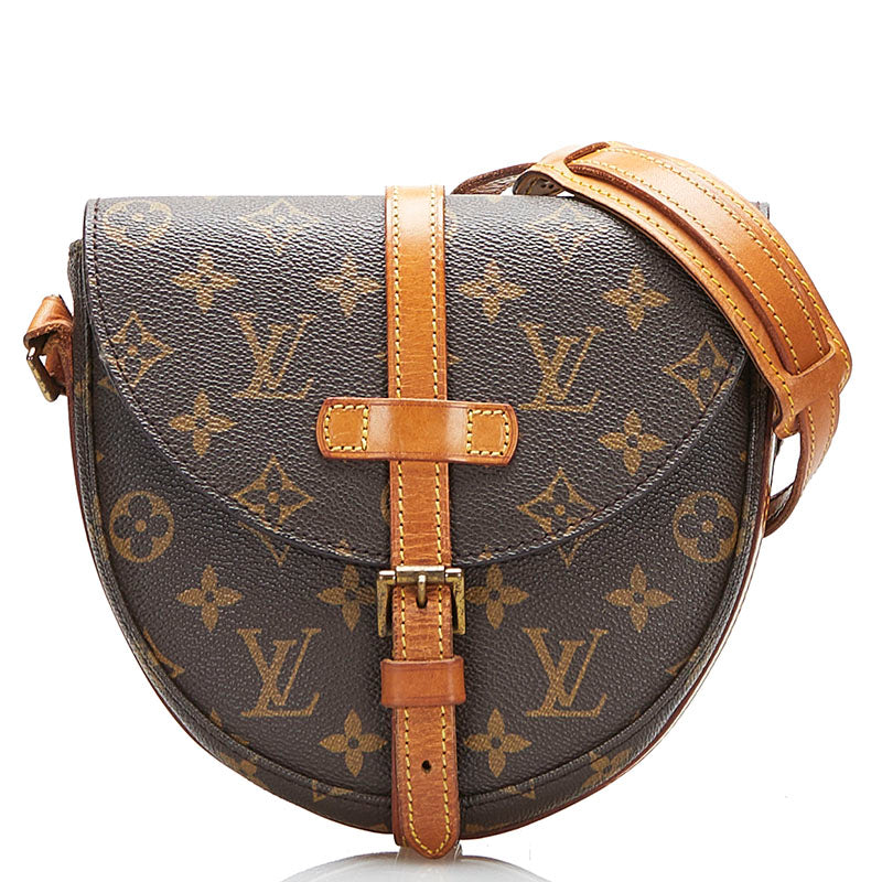 Louis Vuitton 'Chantilly Pm' Saddle Bag in Brown