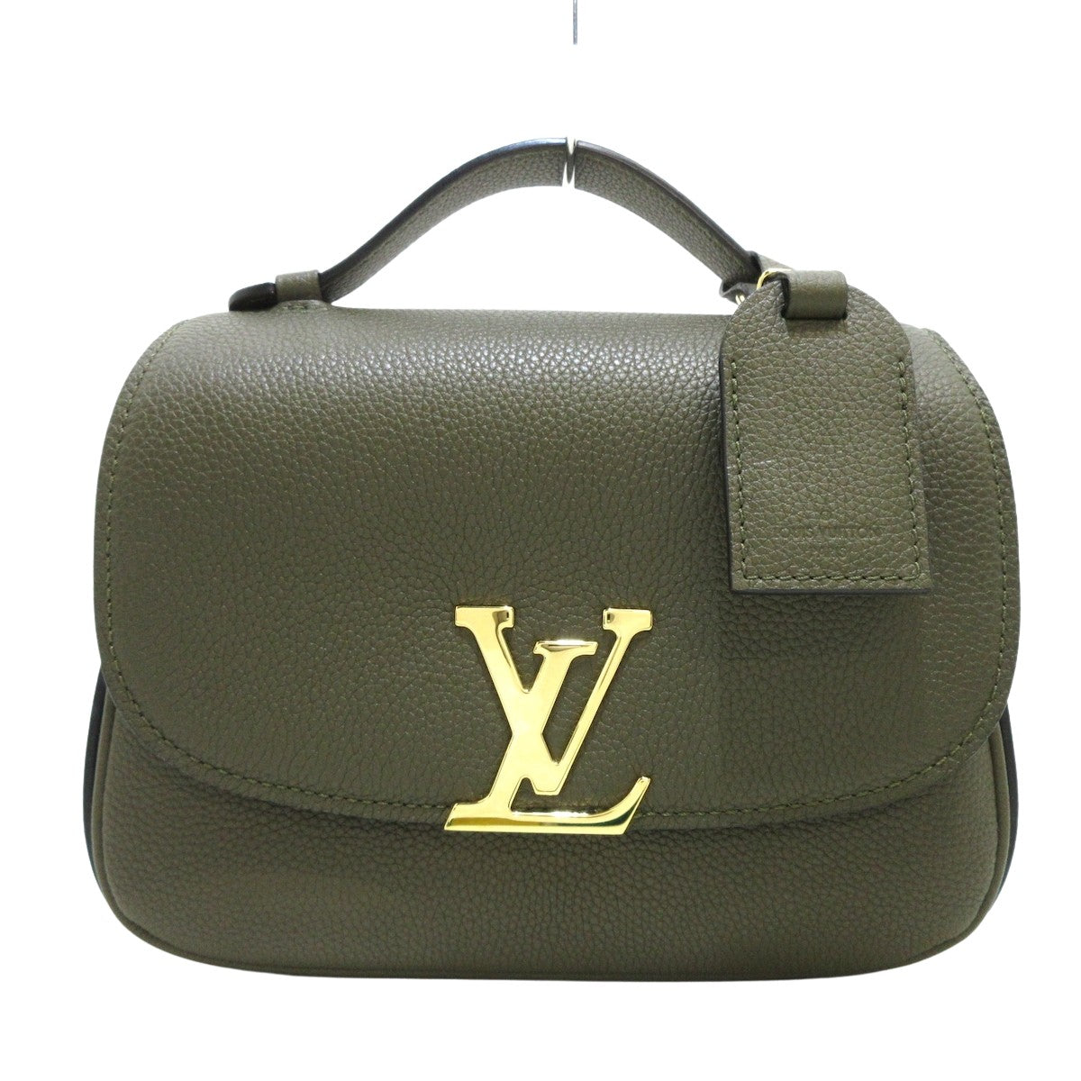 Louis Vuitton Dark Green Leather Neo Vivienne Bag
