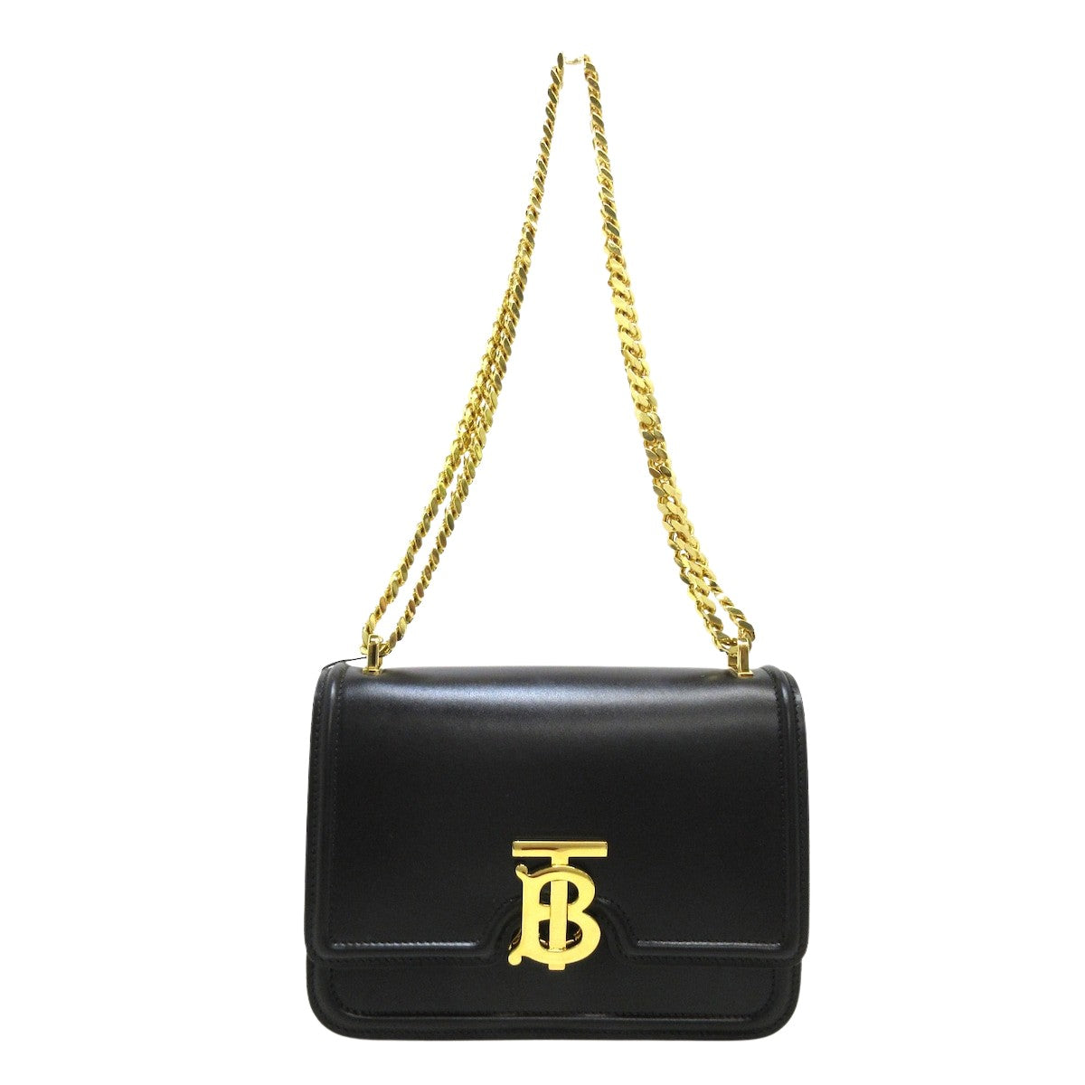 Burberry Black TB Logo Denny Tote Bag – The Closet