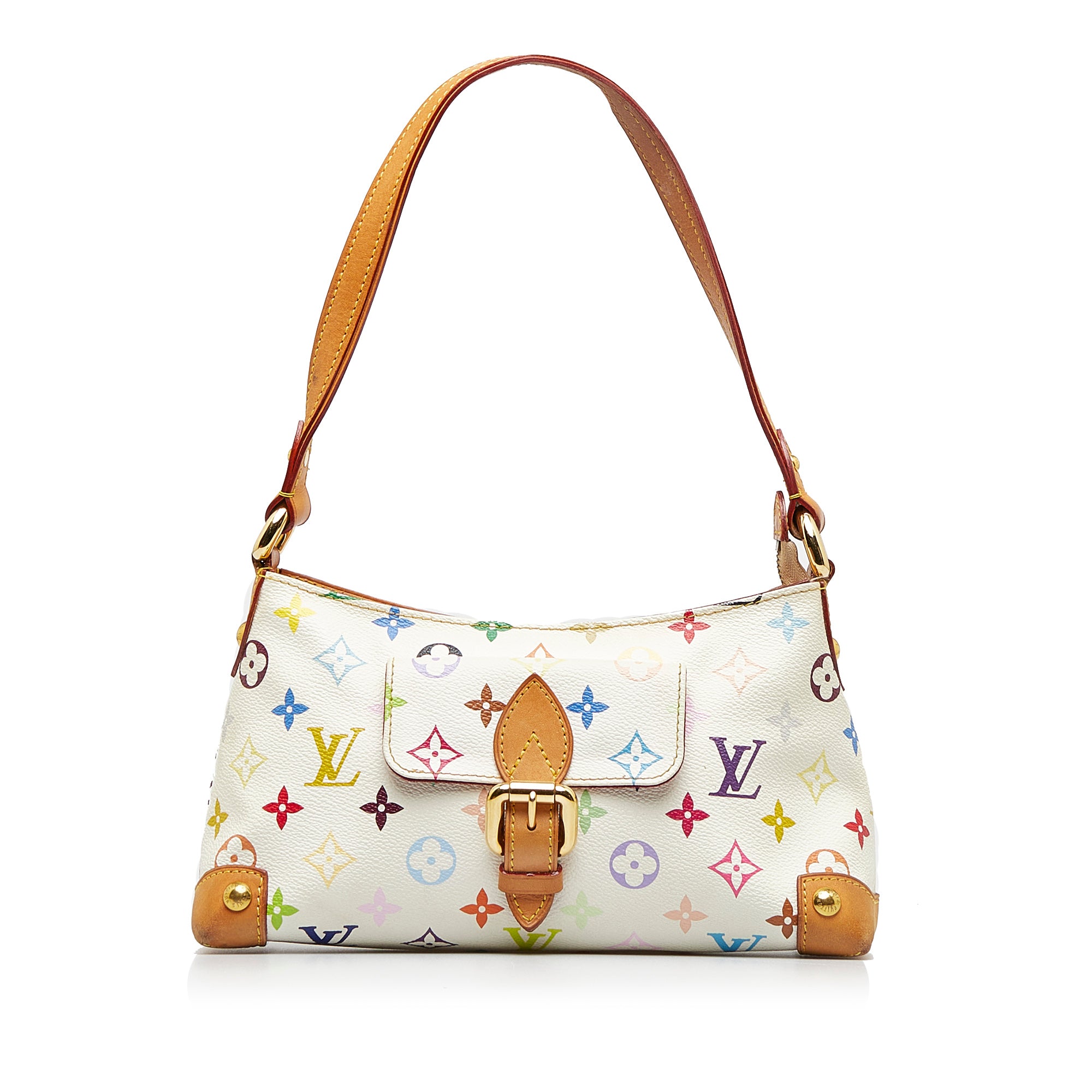 LOUIS VUITTON Monogram Multicolor Eliza White Shoulder Bag - Sale