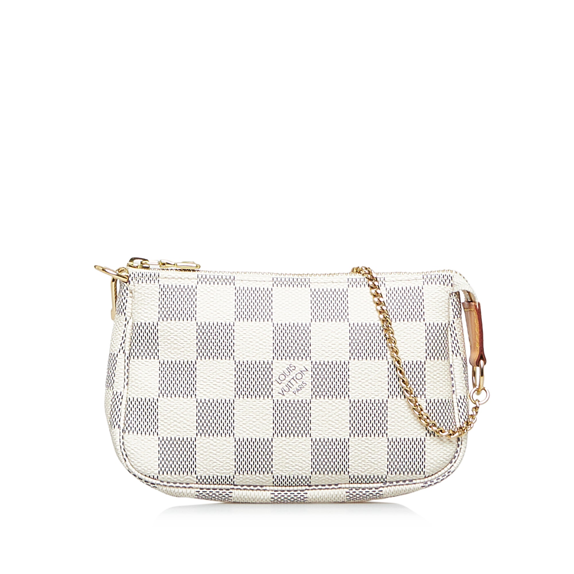 Louis Vuitton Damier Azur Canvas Pochette Accessories Louis Vuitton