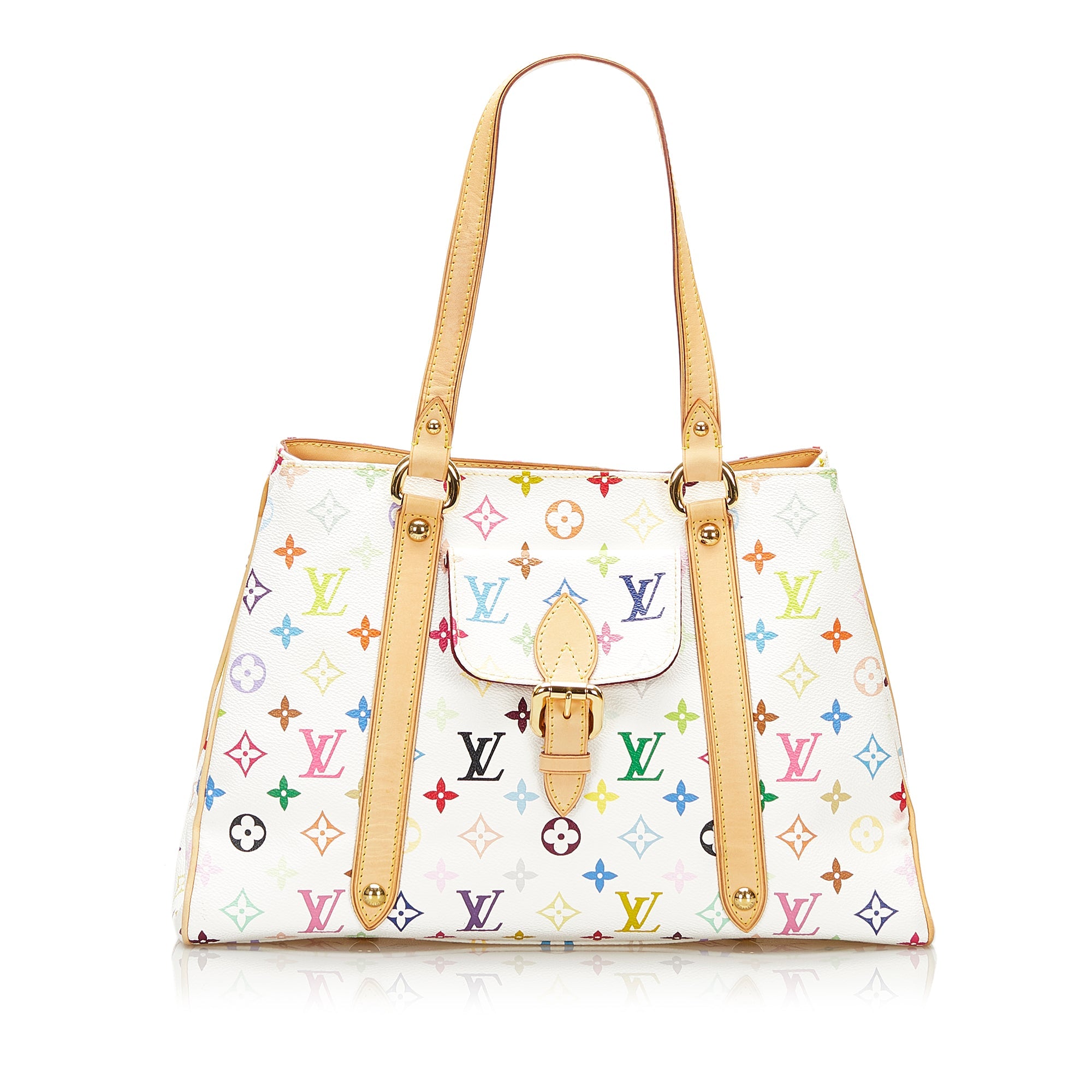 Louis Vuitton Monogram Multicolore Aurelia MM - White Totes, Handbags -  LOU789946