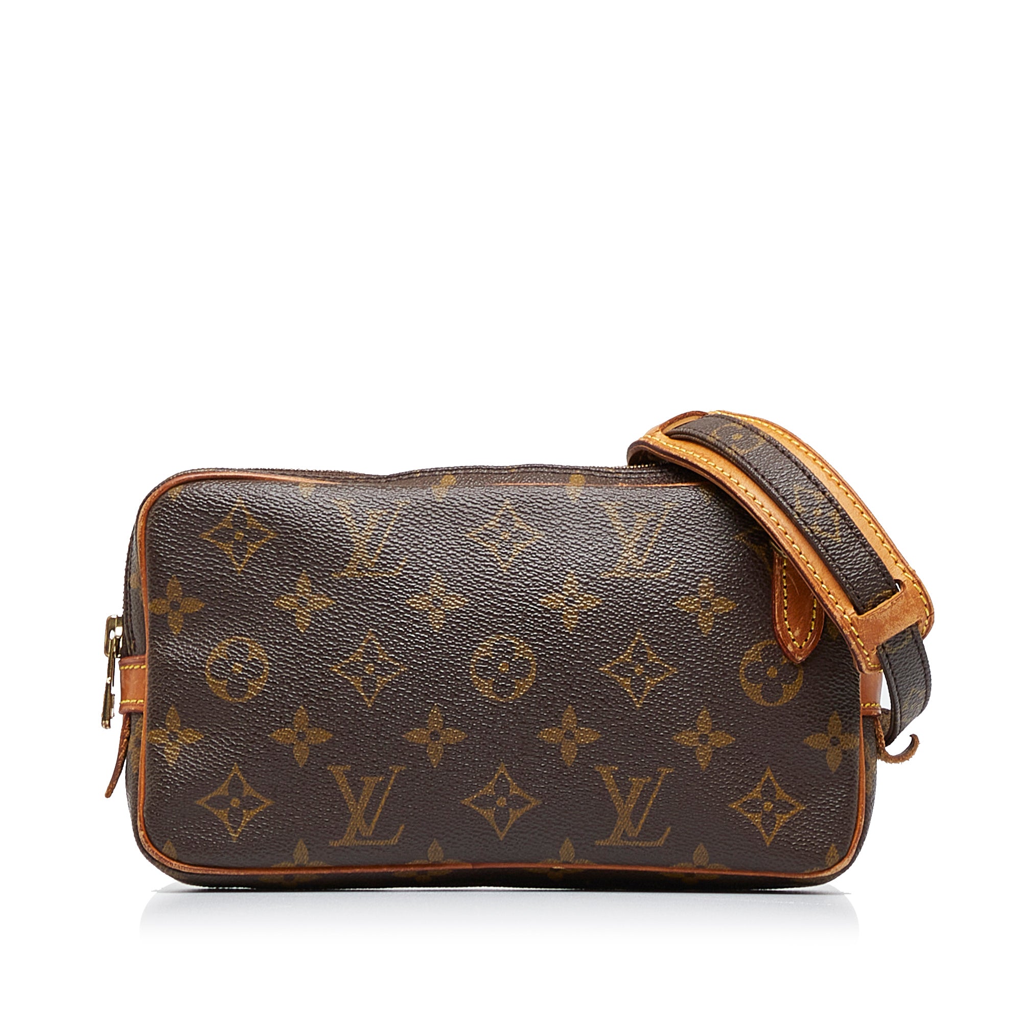 Louis Vuitton Pochette with shoulder strap and crossbody.