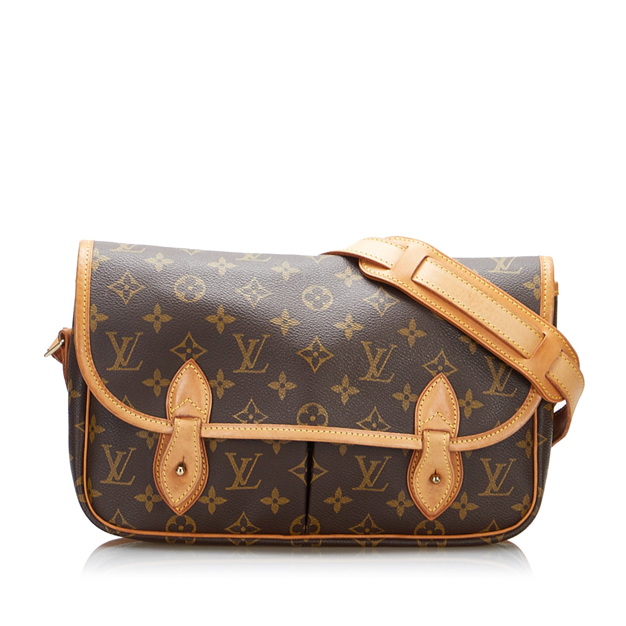 Louis Vuitton Monogram Sac Gibeciere MM Crossbody Bag at 1stDibs