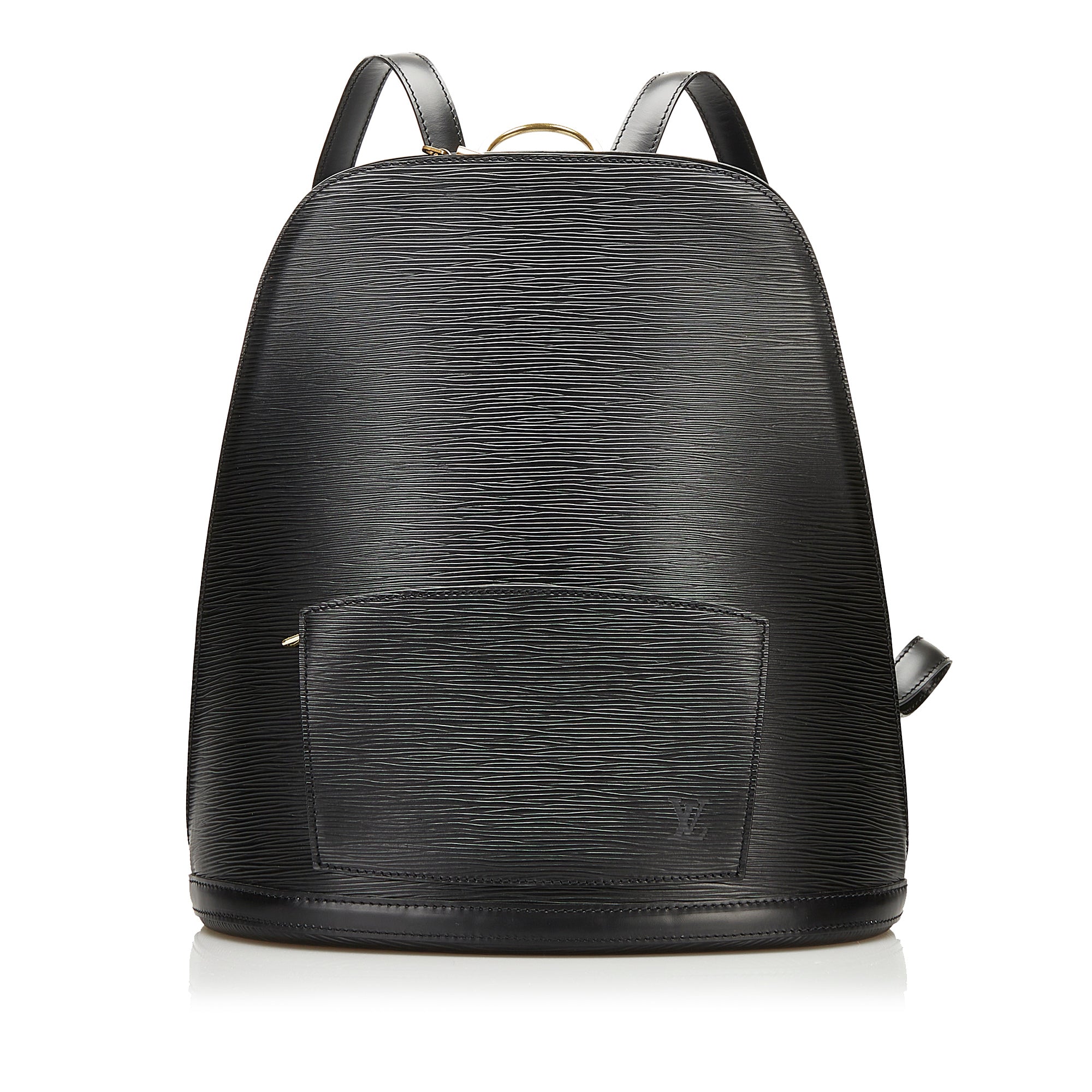 Louis Vuitton Black Epi Leather Gobelins Backpack Bag Louis