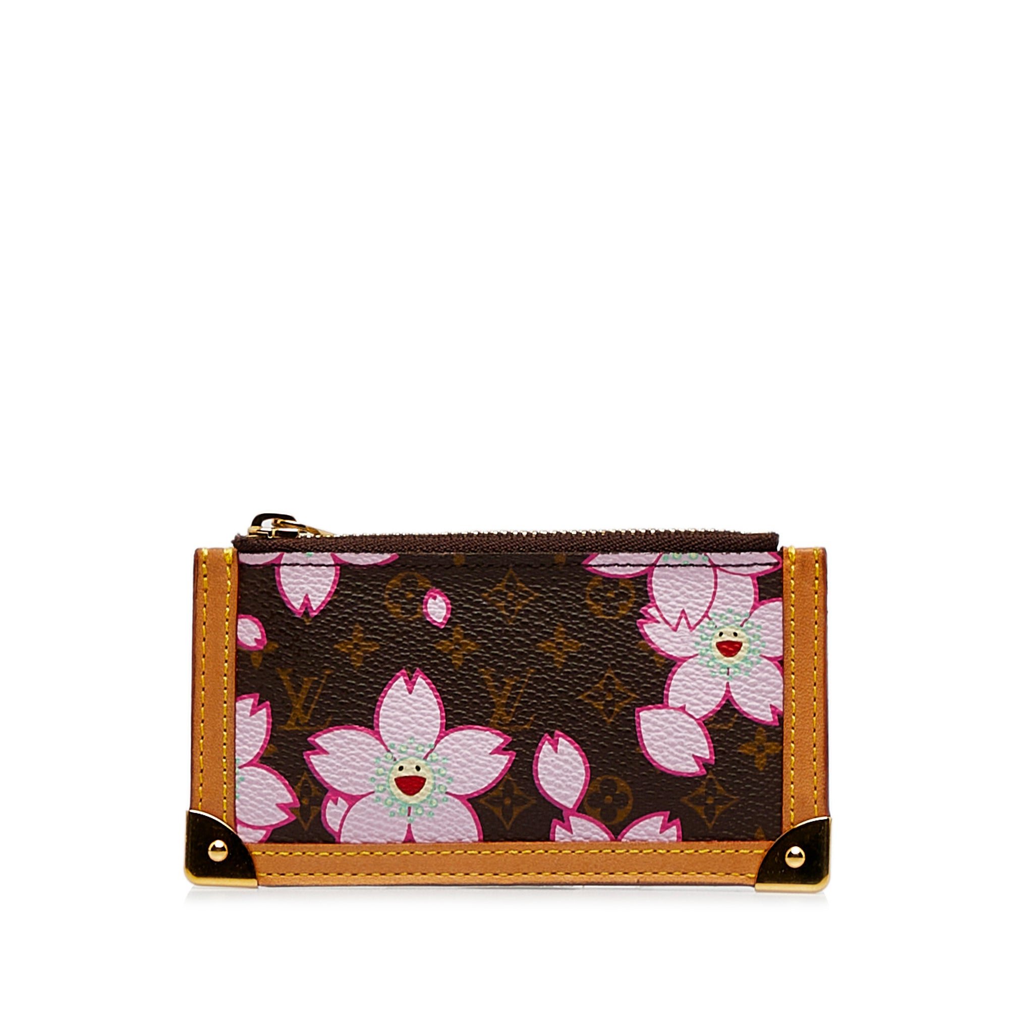 Lv Louis Vuitton Sakura Cherry Blossoms Pochette Pouch Bag