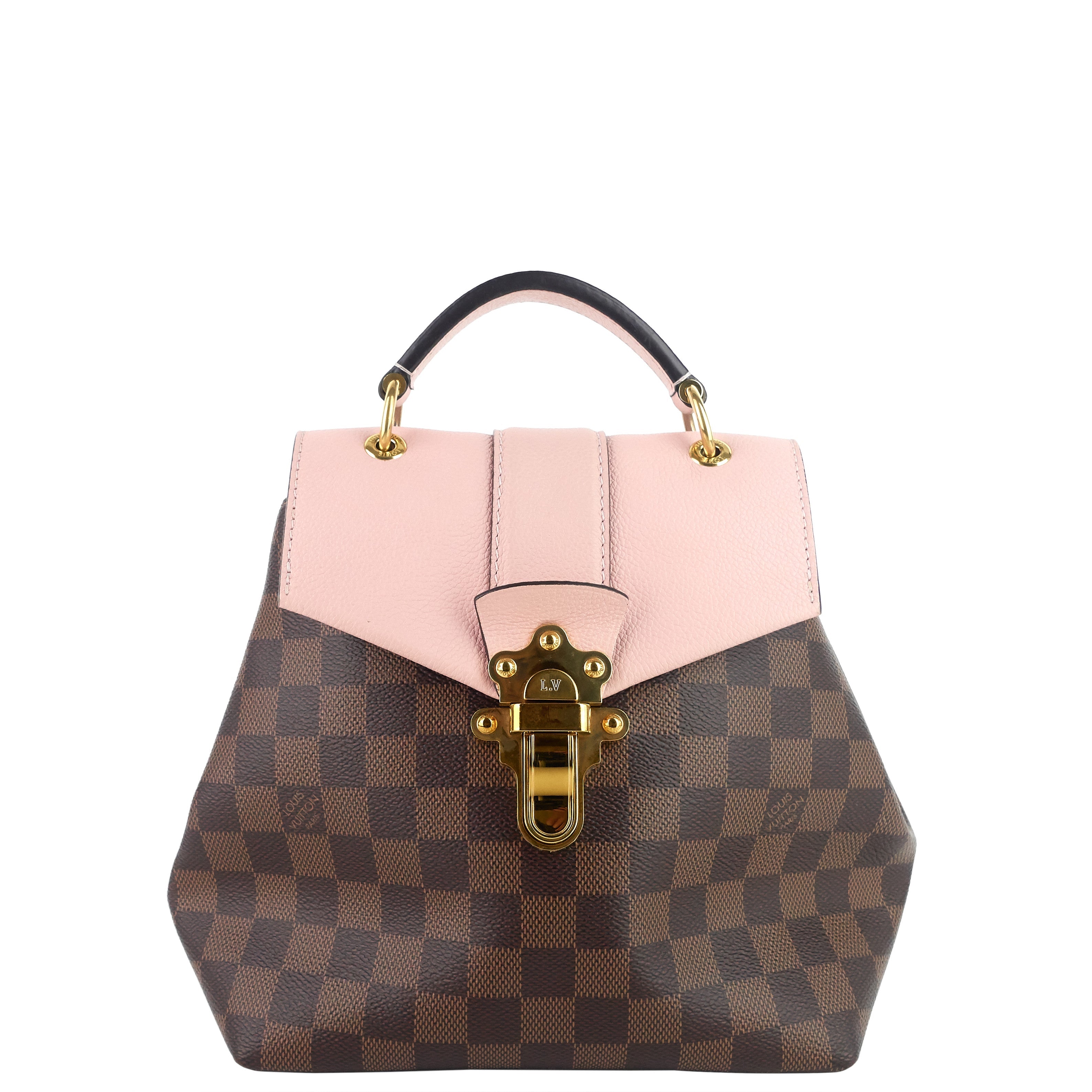 Louis Vuitton, Bags, Louis Vuitton Clapton Magnolia Pink Damier