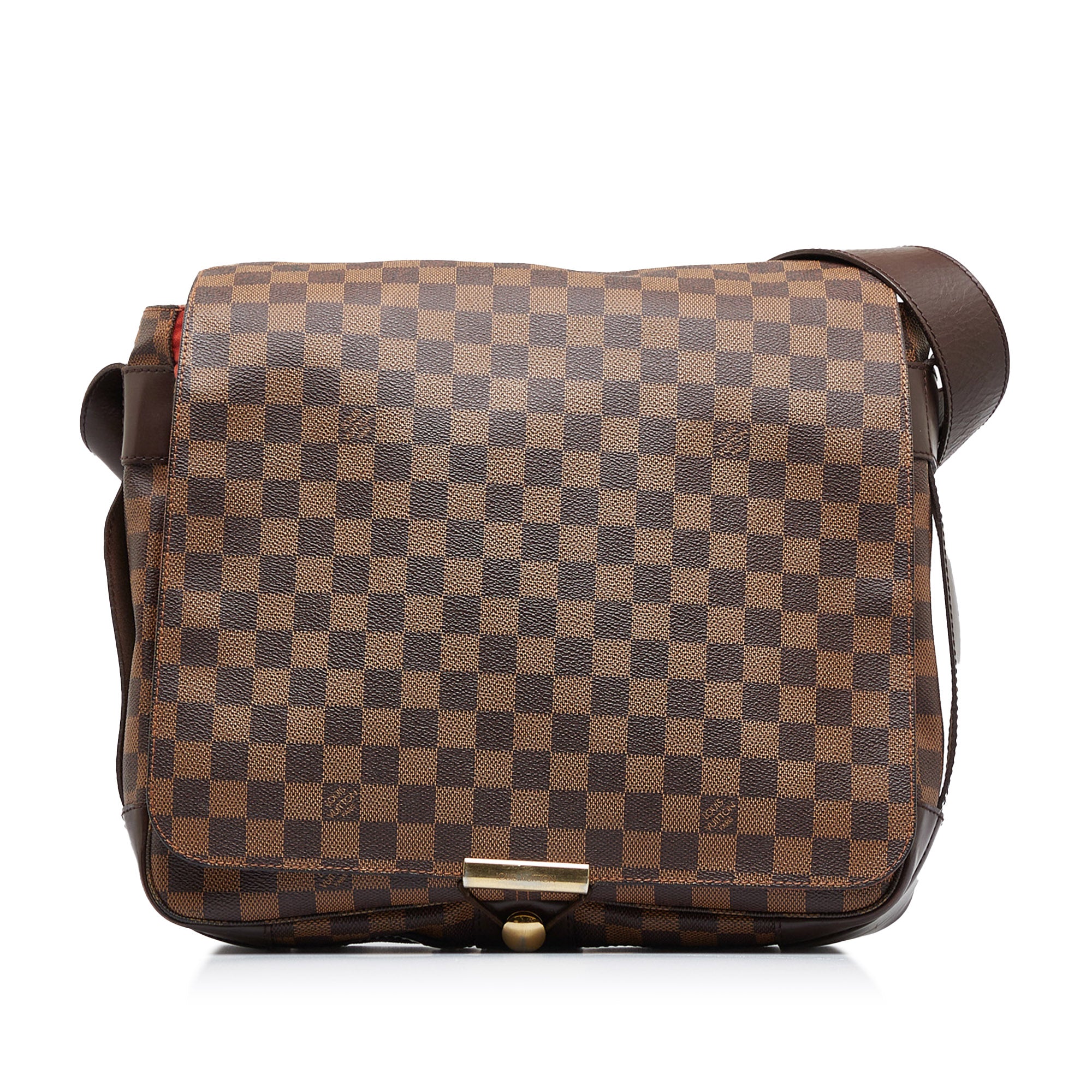 Bastille cloth crossbody bag Louis Vuitton Brown in Cloth - 22615994