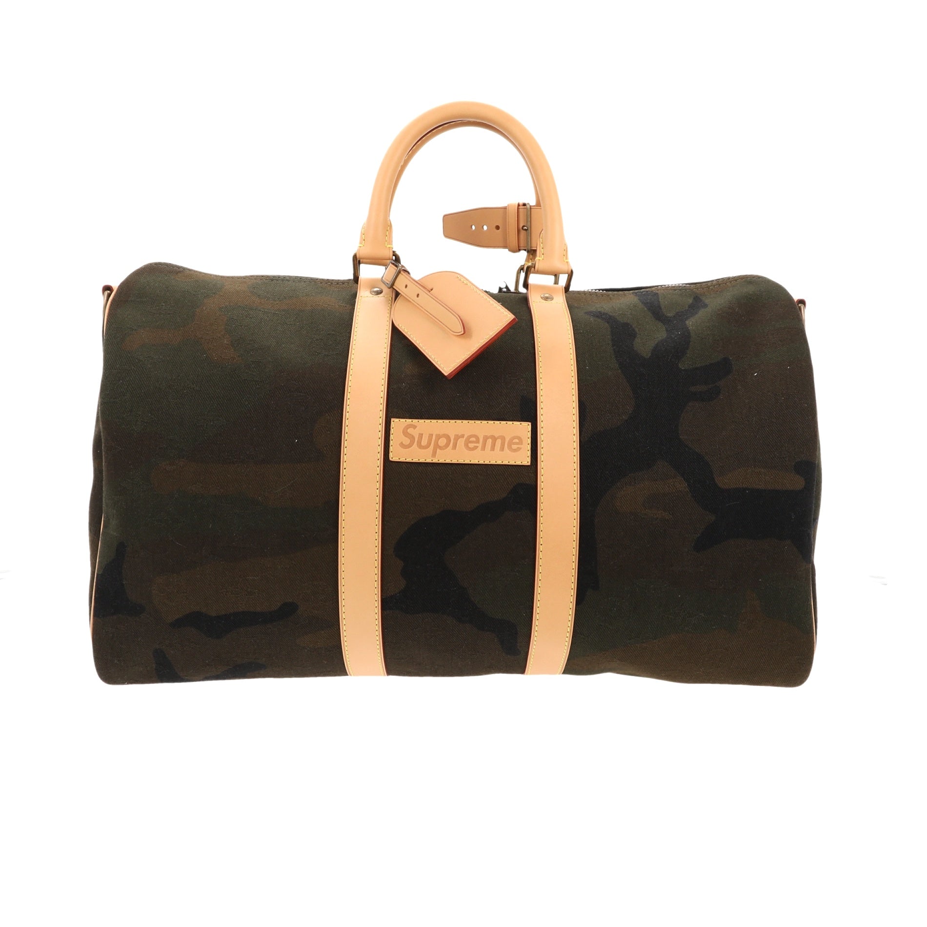 Louis Vuitton, Bags, Louis Vuitton X Supreme Keepall Bandouliere 45 Bag