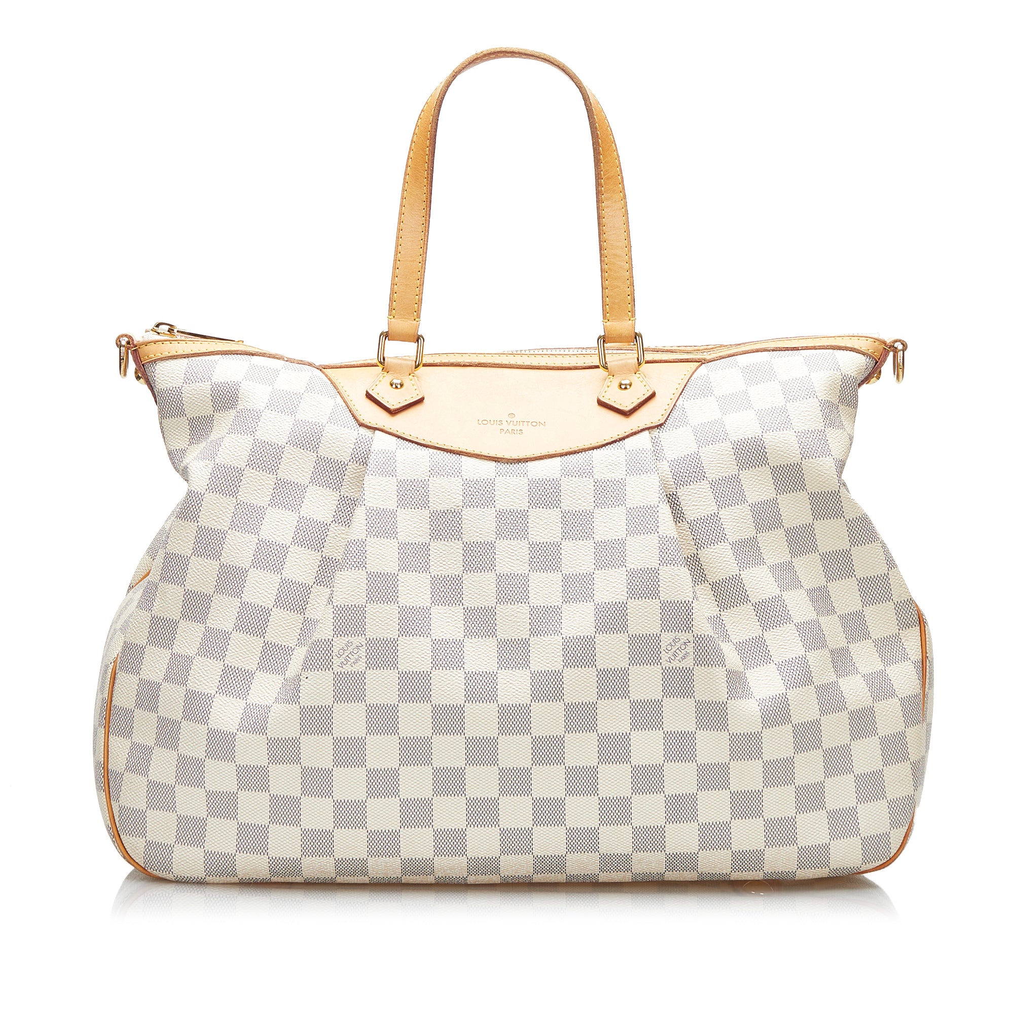 LOUIS VUITTON Siracusa GM Damier Azur Shoulder Bag