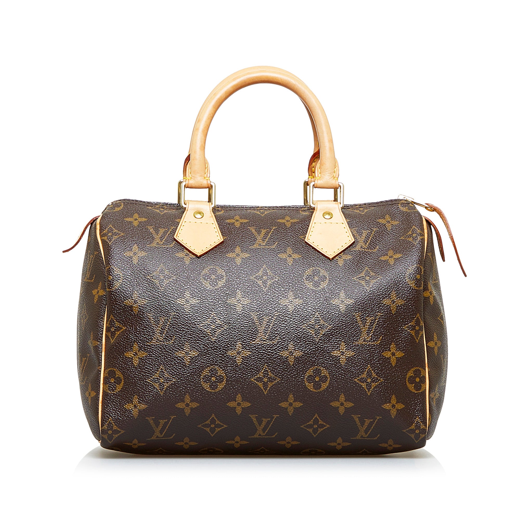 Brown Louis Vuitton Monogram Speedy 25 Boston Bag