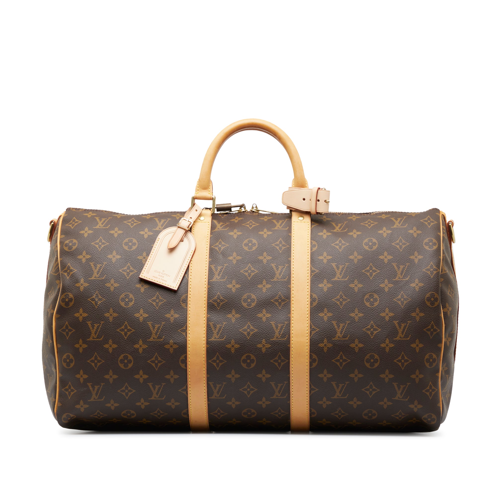 Buy Louis Vuitton Monogram Keepall Bandouliere Travel Bag (Keepall 50) at