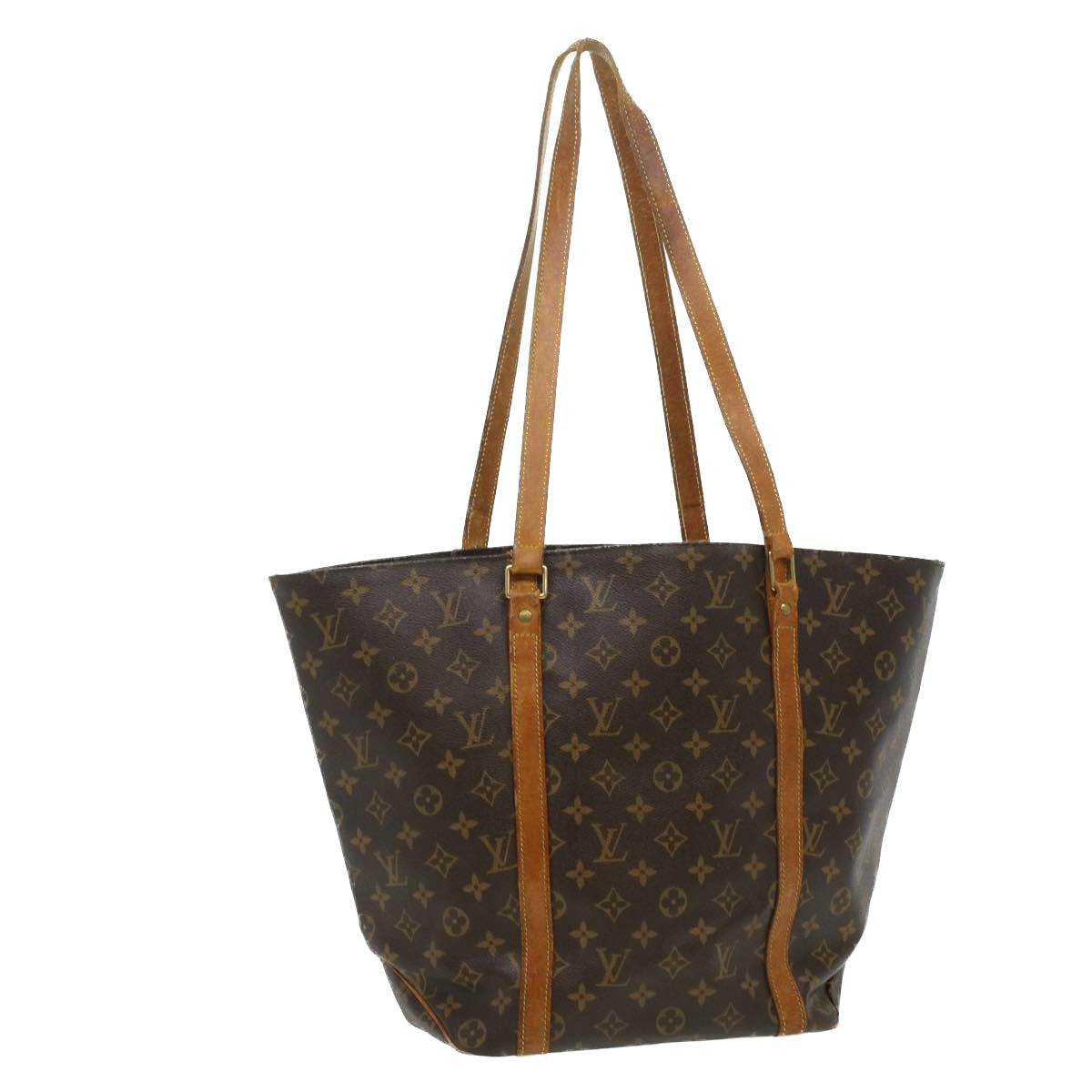 LOUIS VUITTON Vintage Monogram Sac Shopping Bag