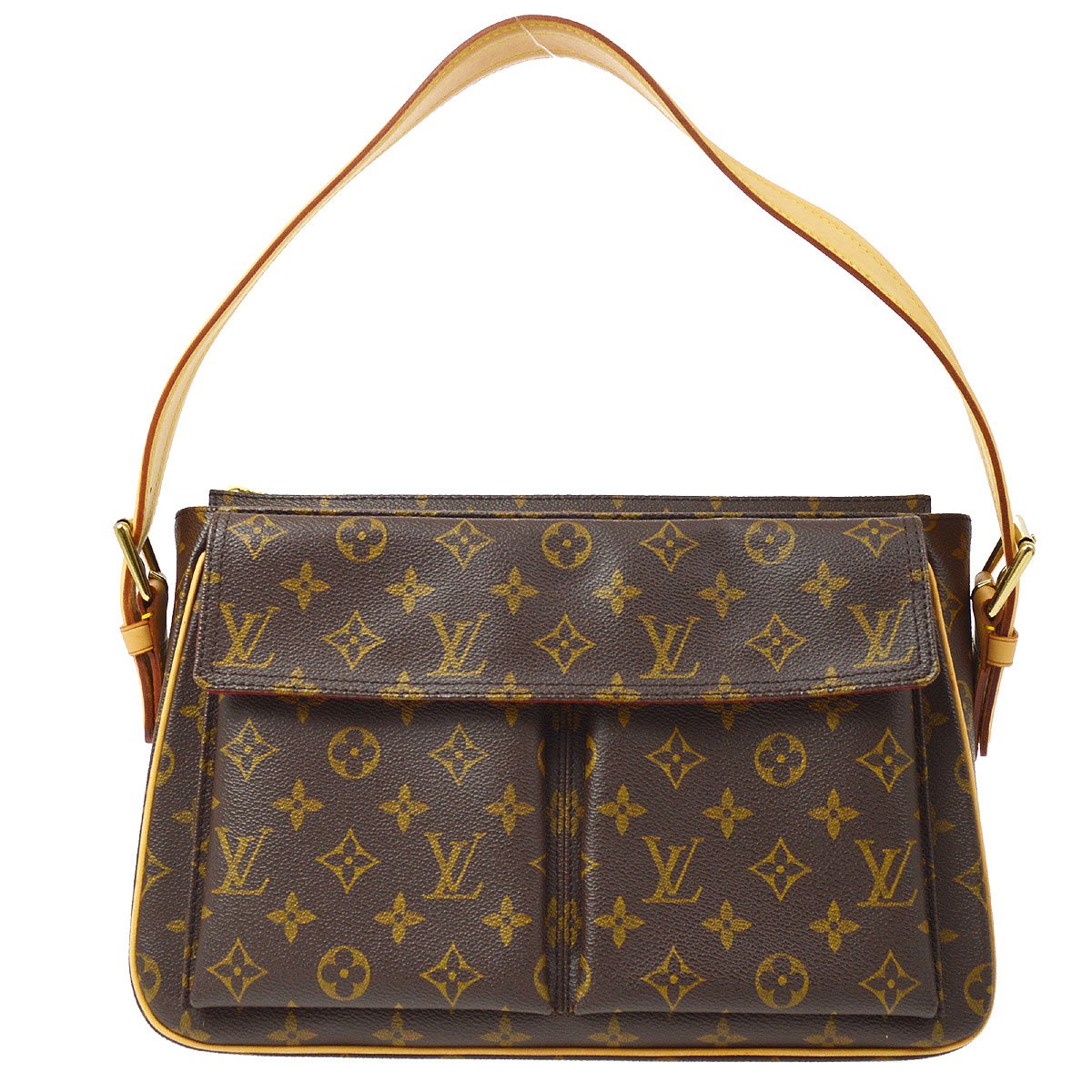 Louis Vuitton 2003 Pre-owned Monogram Viva Cite GM Handbag - Brown