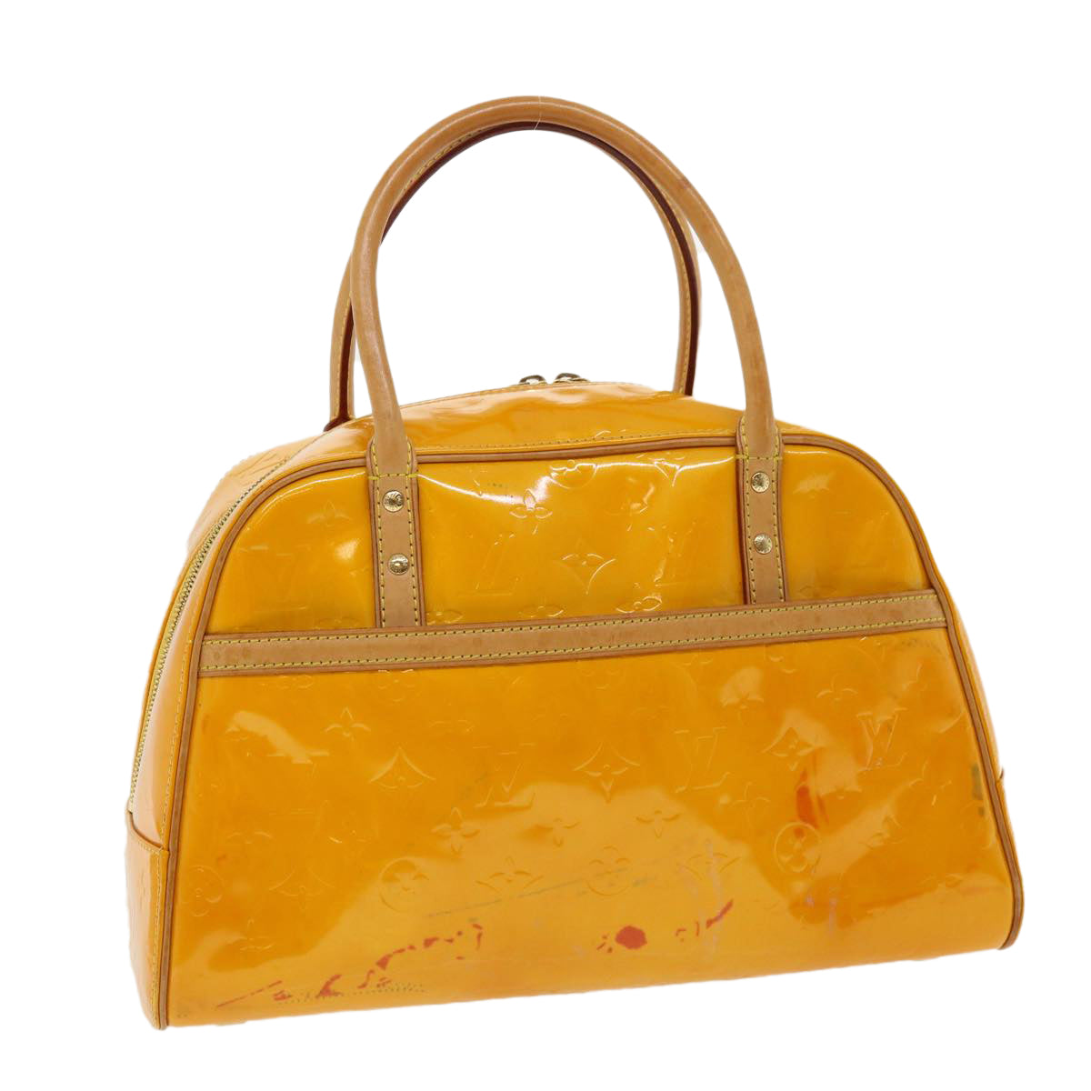 Louis Vuitton Yellow Duffle Bag