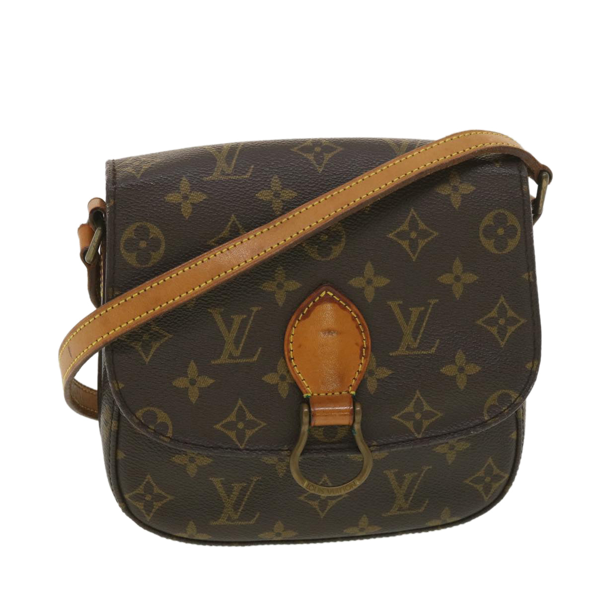 Louis Vuitton, Bags, Authentic Louis Vuitton Monogram Saint Cloud Mm  Shoulder Cross Bag