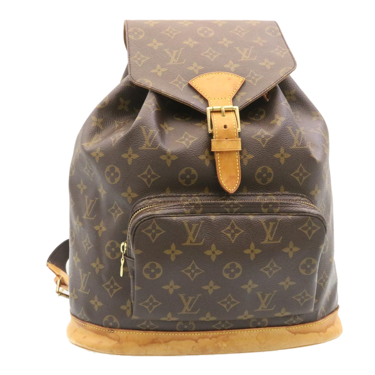 AUTH LOUIS VUITTON M51135 Monogram Montsouris GM