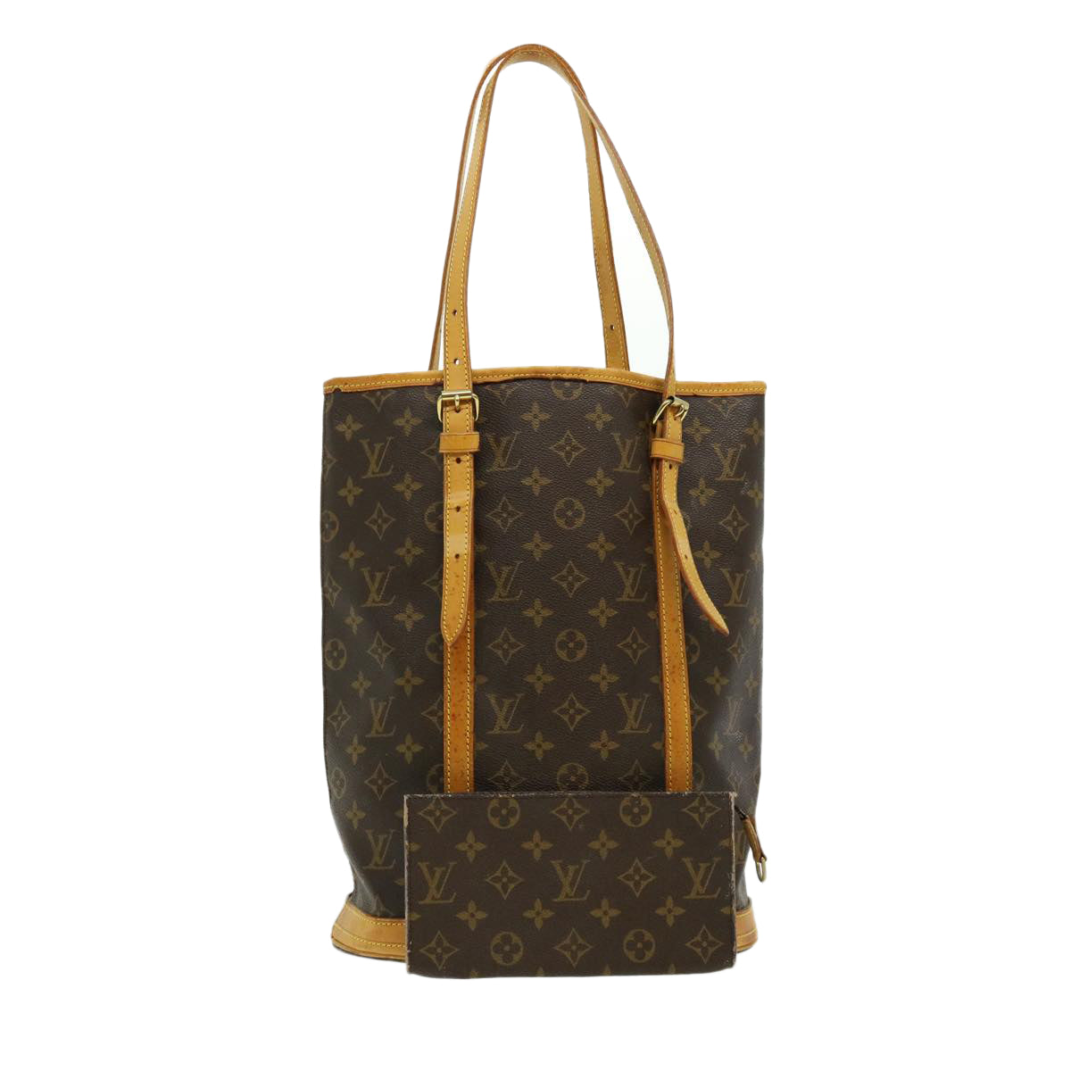 Louis Vuitton Monogram Bucket GM Shoulder Handbag M42236