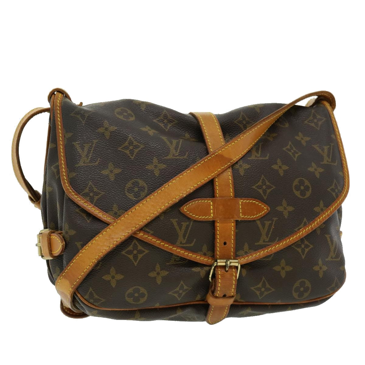 Louis Vuitton Monogram Saumur 30