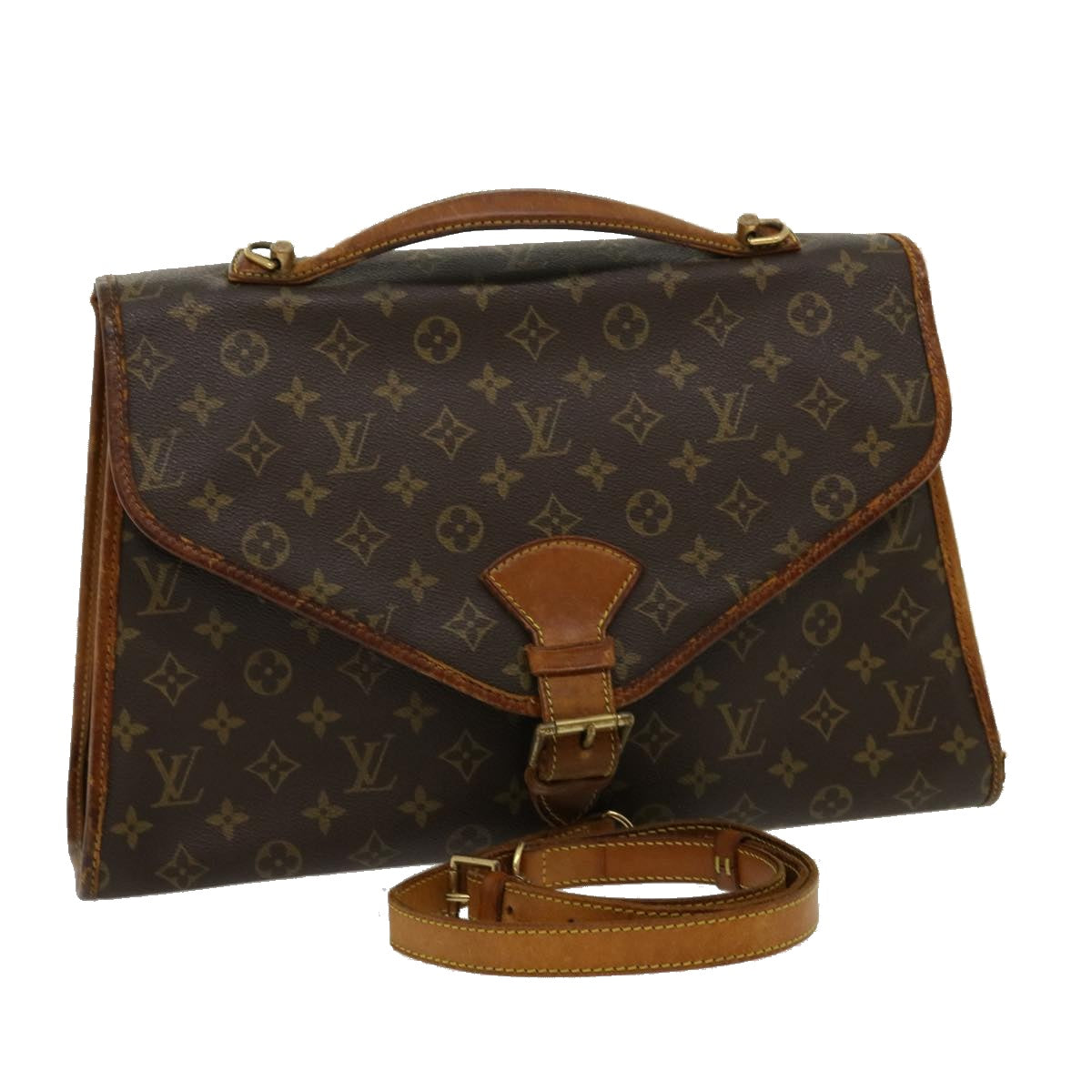 Louis Vuitton Monogram Bel Air Bag - Brown Satchels, Handbags