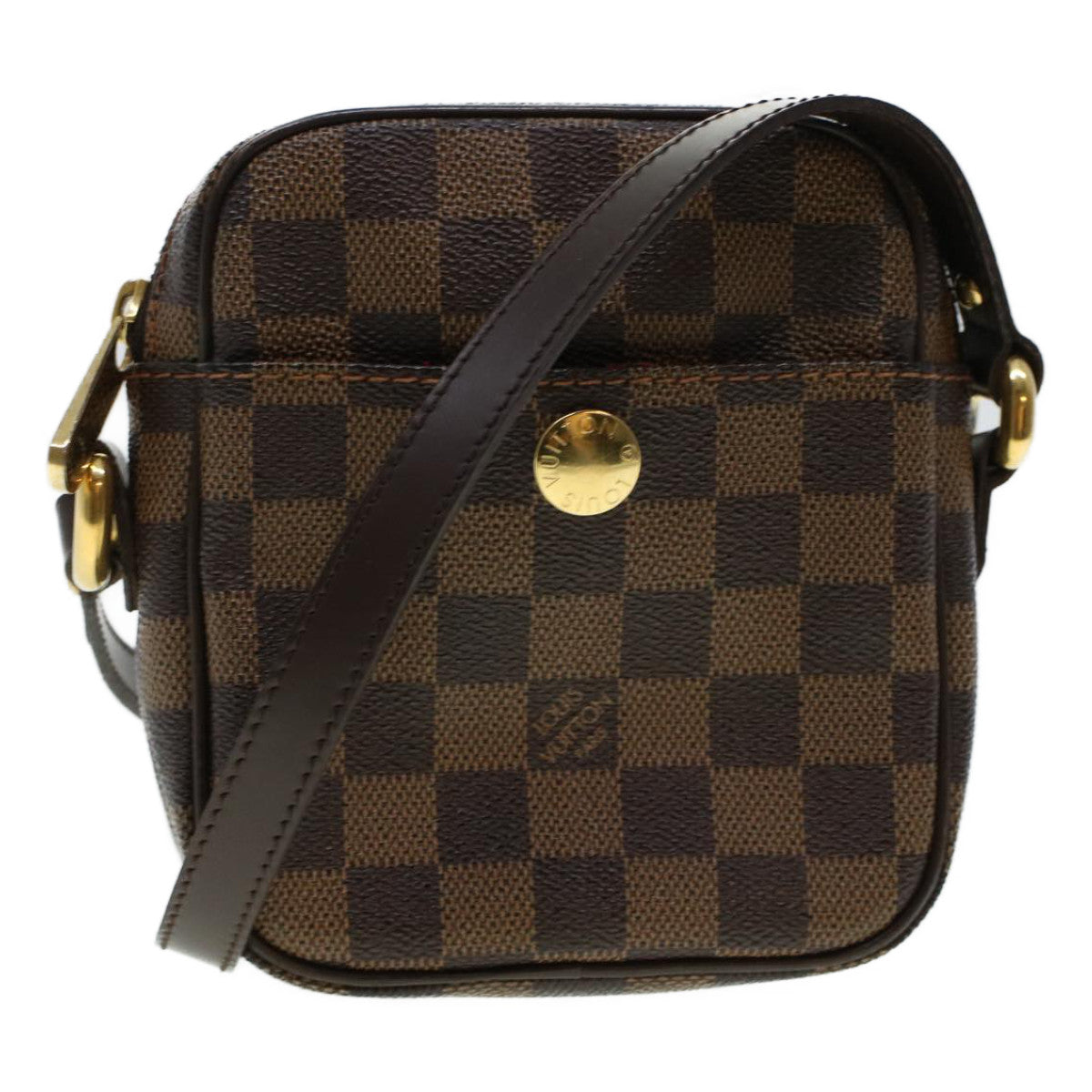 Authenticated Used Louis Vuitton Lift Women's Shoulder Bag N60009 Damier  Canvas Ebene (Brown) 