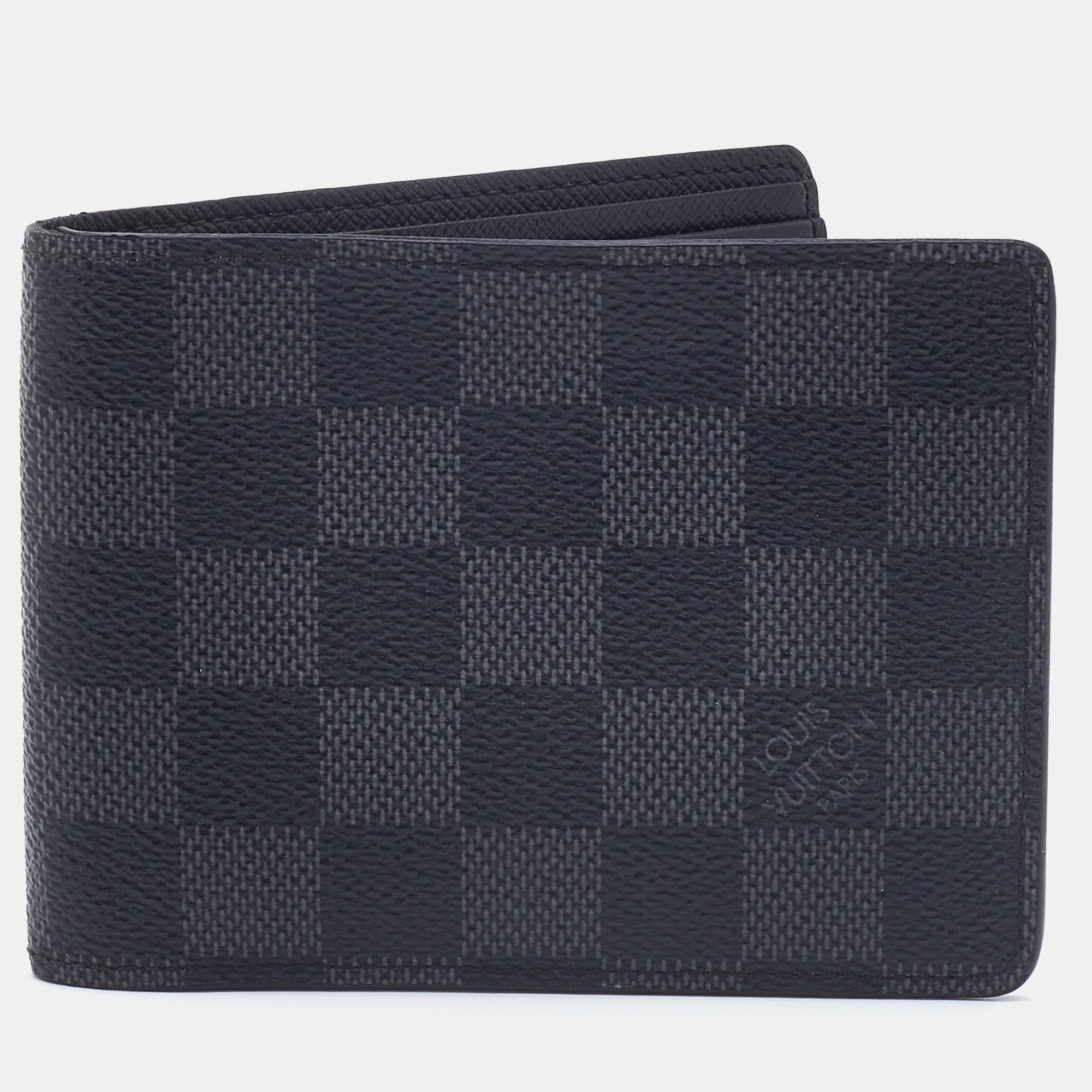 Louis Vuitton Damier Graphite Canvas Multiple Bifold Wallet Louis Vuitton