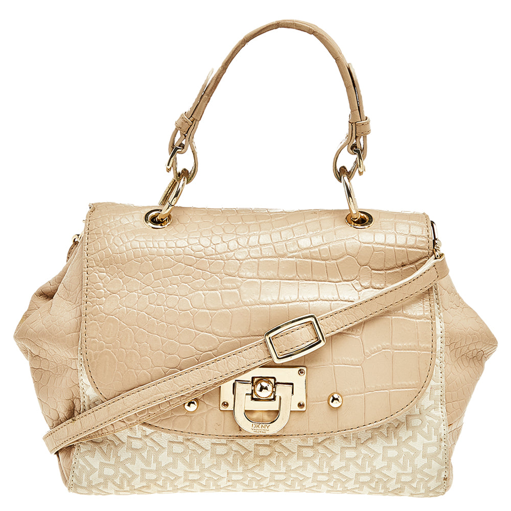 DKNY White Handbags