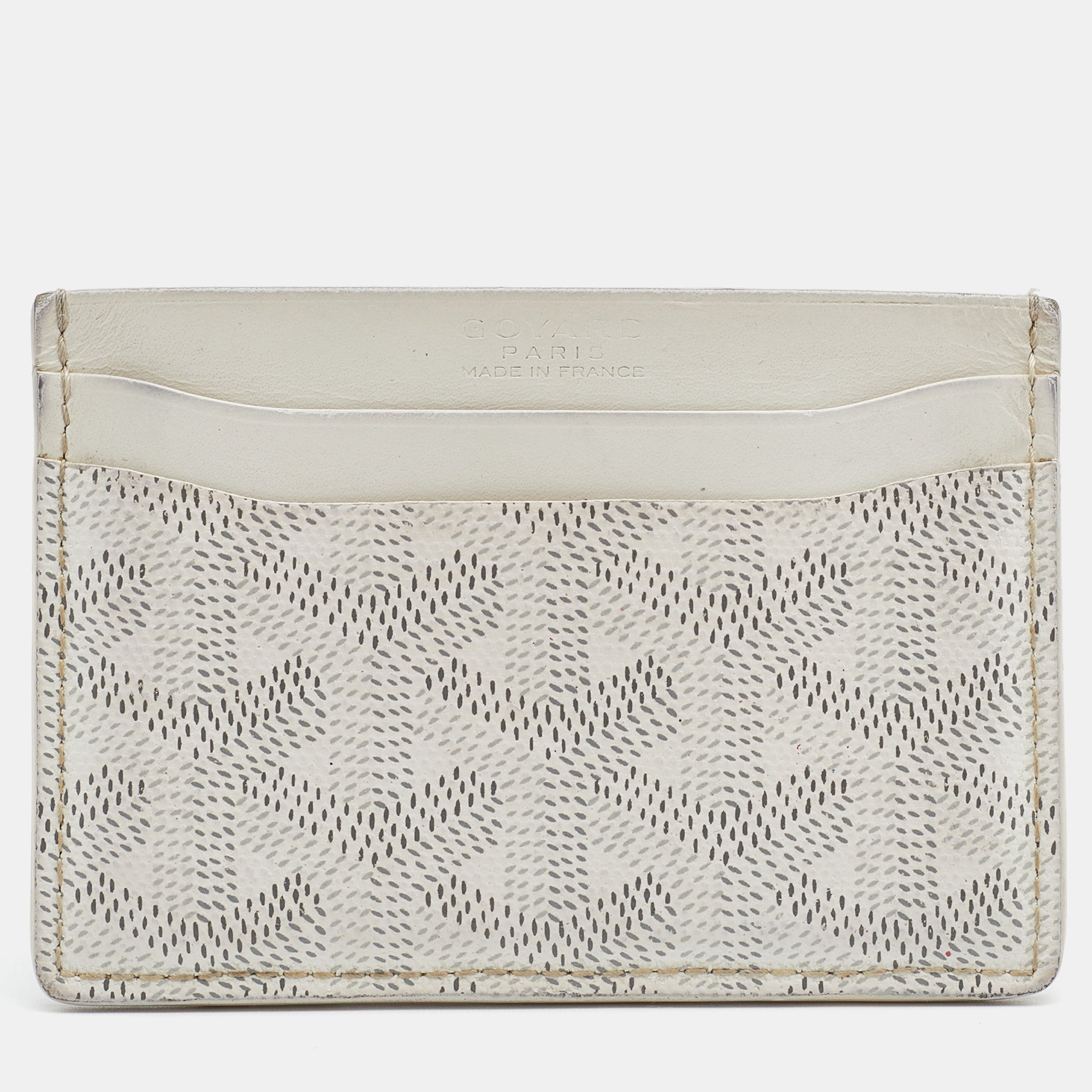 Leather wallet Goyard White in Leather - 26055525