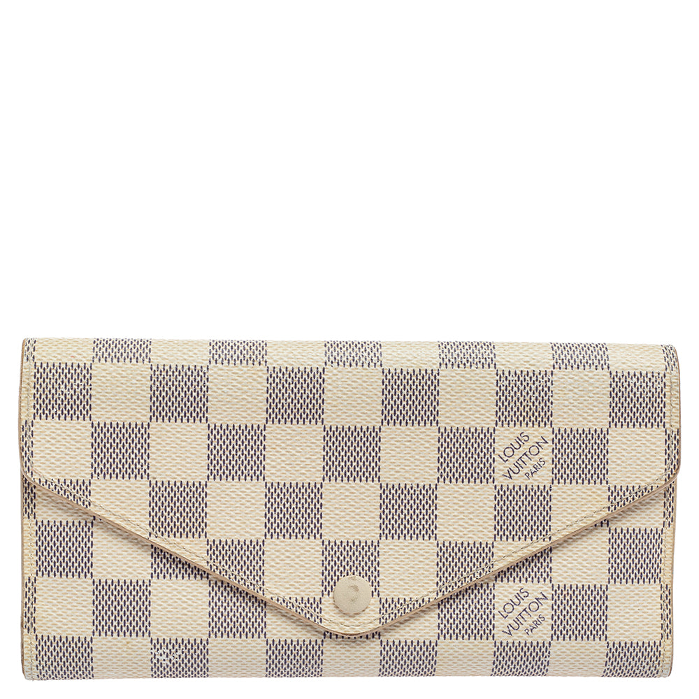 LOUIS VUITTON Damier Azur Canvas Josephine Wallet