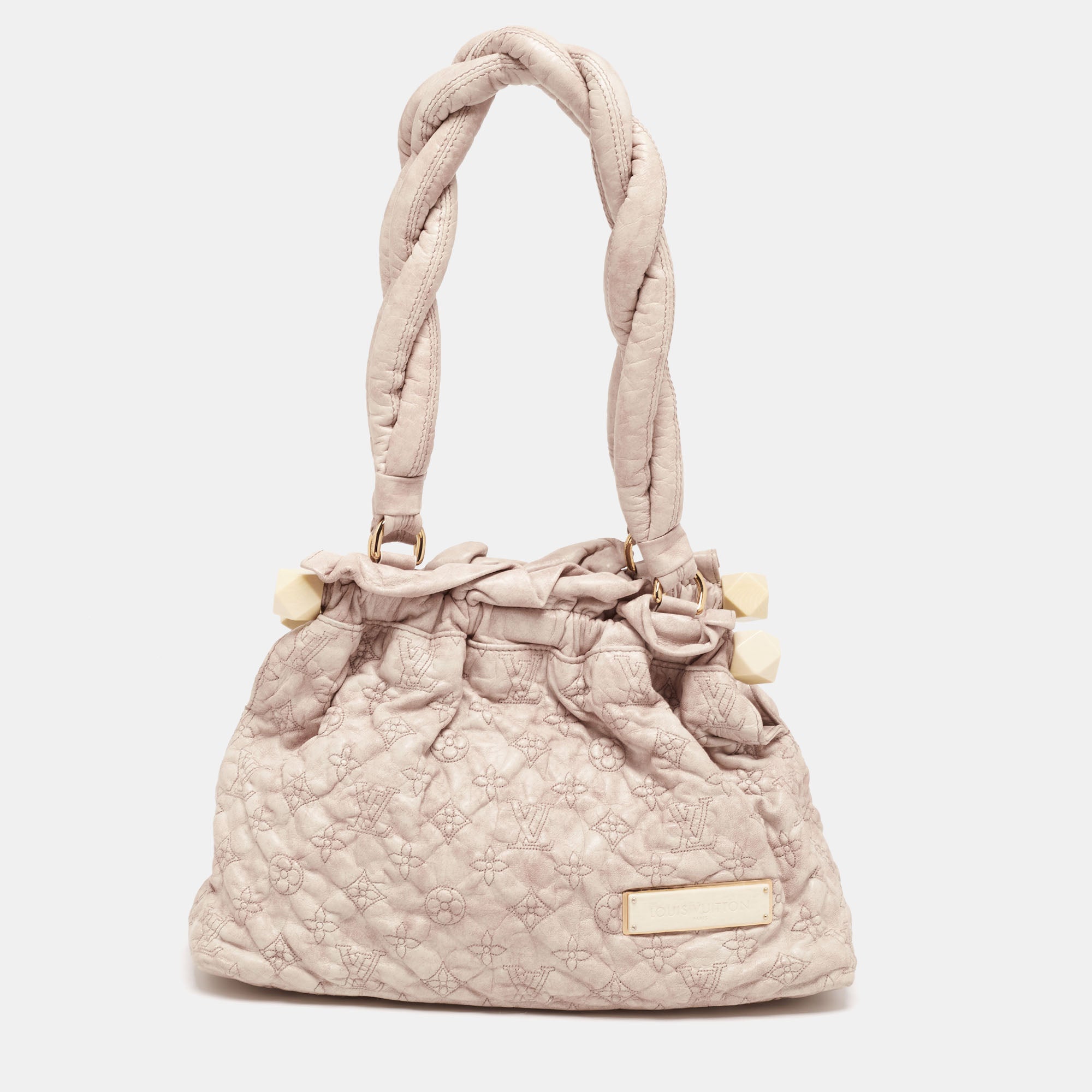 Louis Vuitton Beige Monogram Leather Limited Edition Stratus Olympe PM Bag Louis  Vuitton