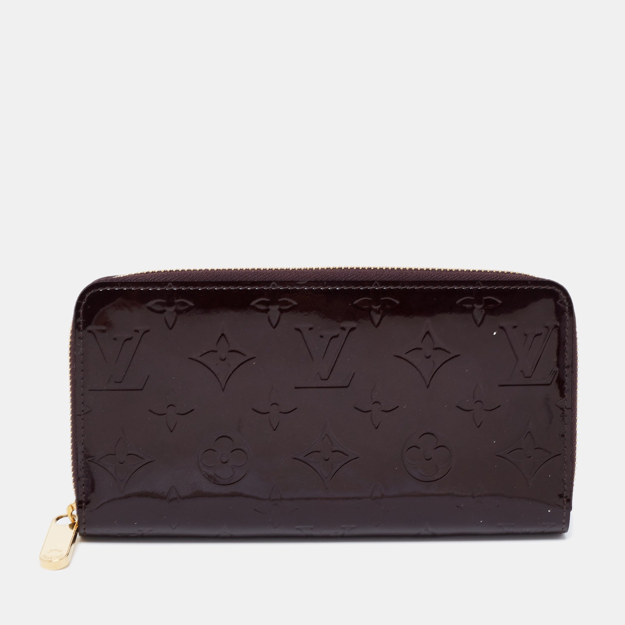 Louis Vuitton Amarante Monogram Vernis Zippy Wallet – Coco