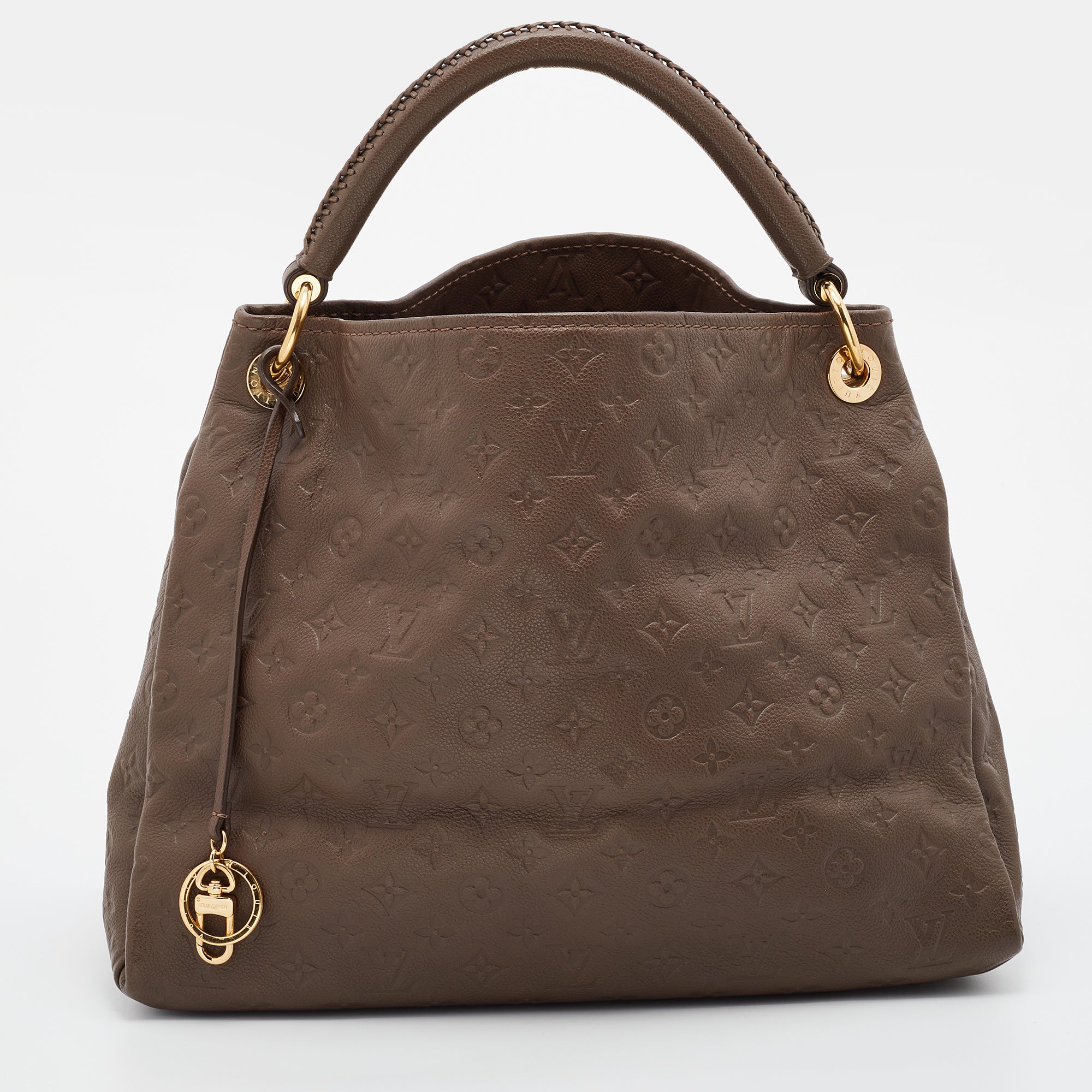 Louis Vuitton Ombre Monogram Empreinte Leather Artsy MM Bag - Brown Hobos,  Handbags - LOU545211