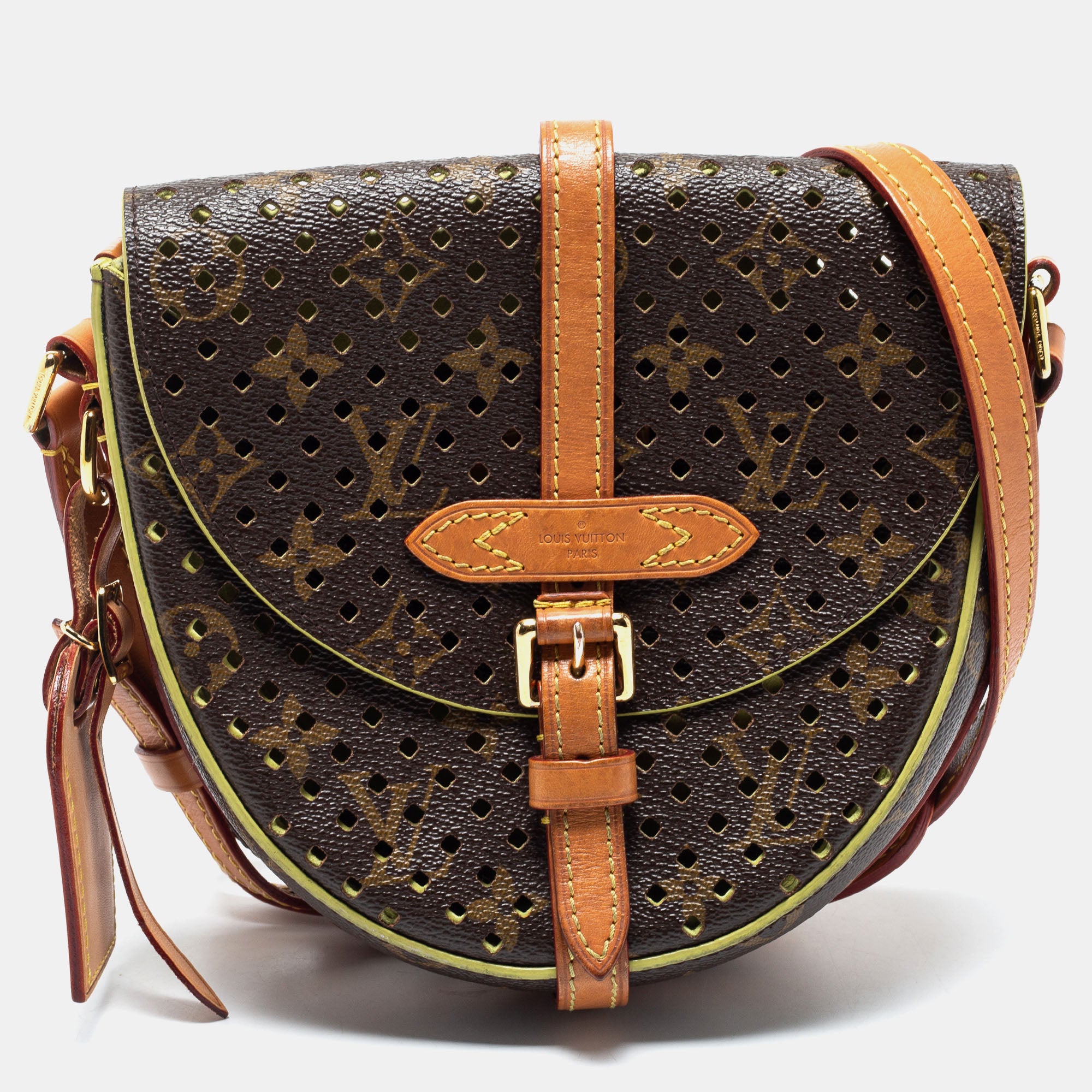 Louis Vuitton Limited Edition Monogram Perforated Flore Chantilly