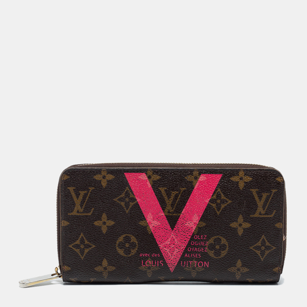 LOUIS VUITTON Insolite Monogram Canvas Wallet Brown