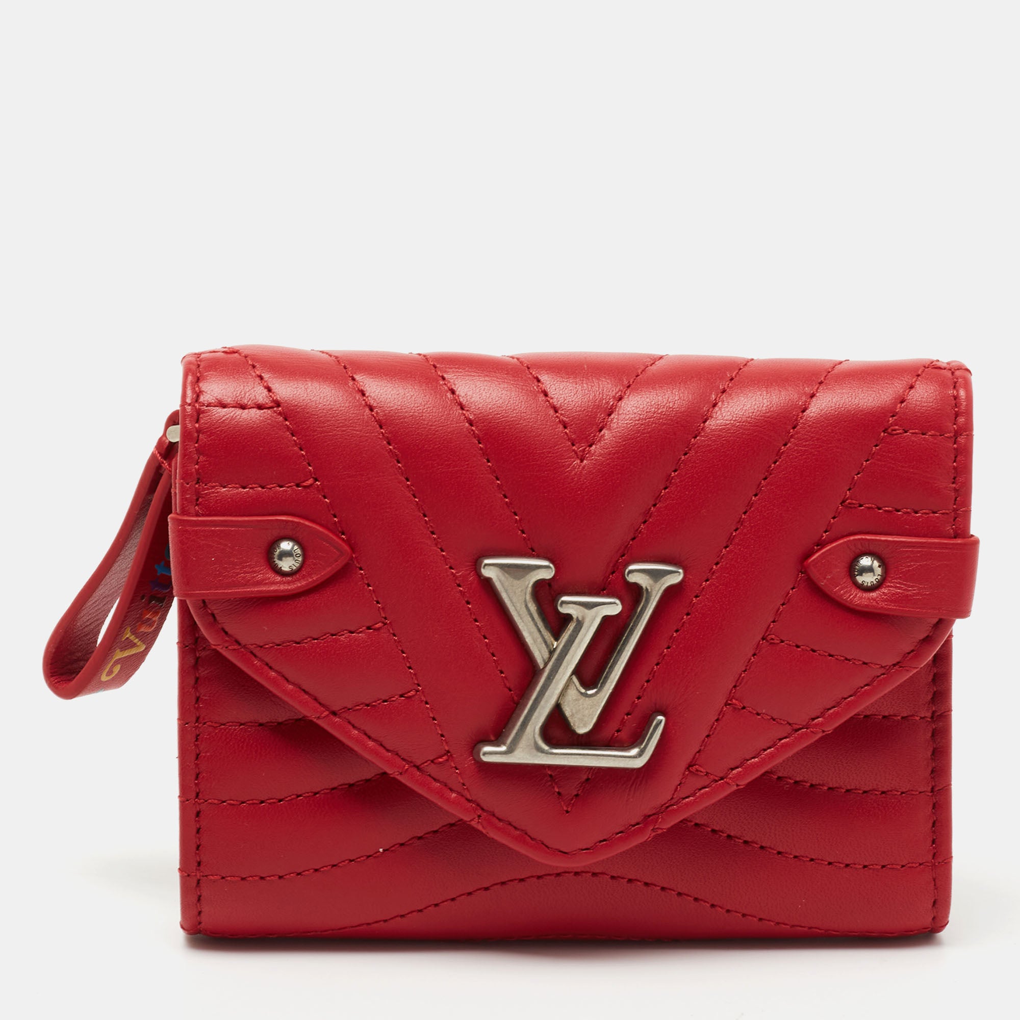 LOUIS VUITTON New Wave Long Wallet - Rouge