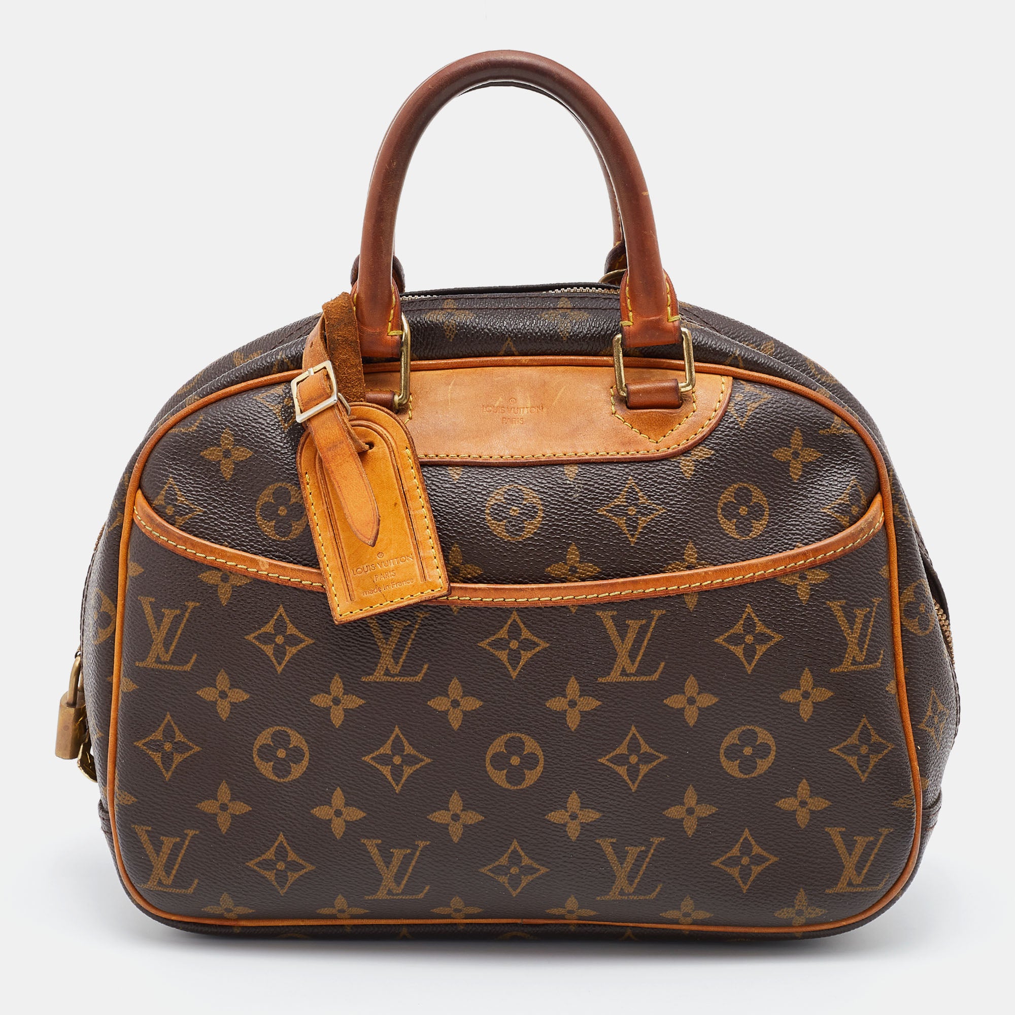 LOUIS VUITTON Satchel Bag Used Monogram Canvas Speedy 25