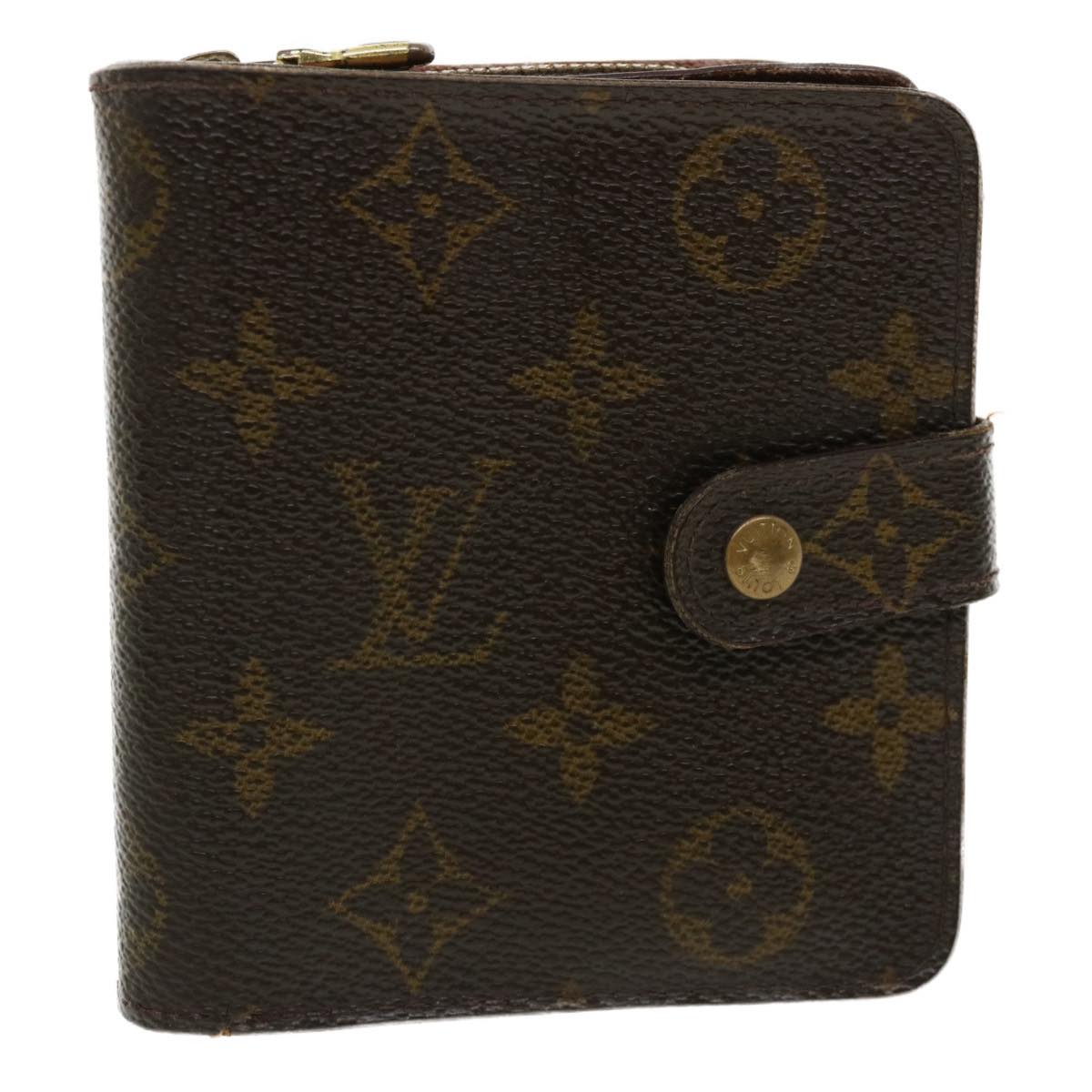 Louis Vuitton, Bags, Louis Vuitton Monogram Compact Zip Bifold Wallet