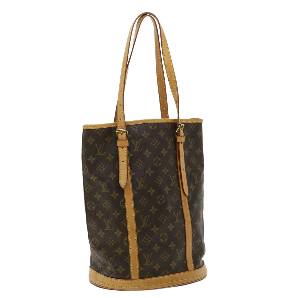 LOUIS VUITTON Bucket GM Used Shoulder Tote Bag M42236 France