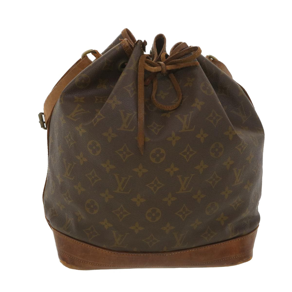 Louis-Vuitton-Monogram-Noe-Shoulder-Bag-Hand-Bag-Brown-M42224