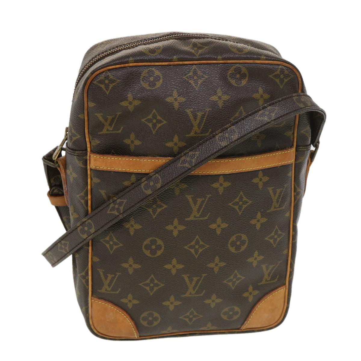 Authenticated Used Louis Vuitton LOUIS VUITTON Monogram Danube Shoulder Bag  M45268 